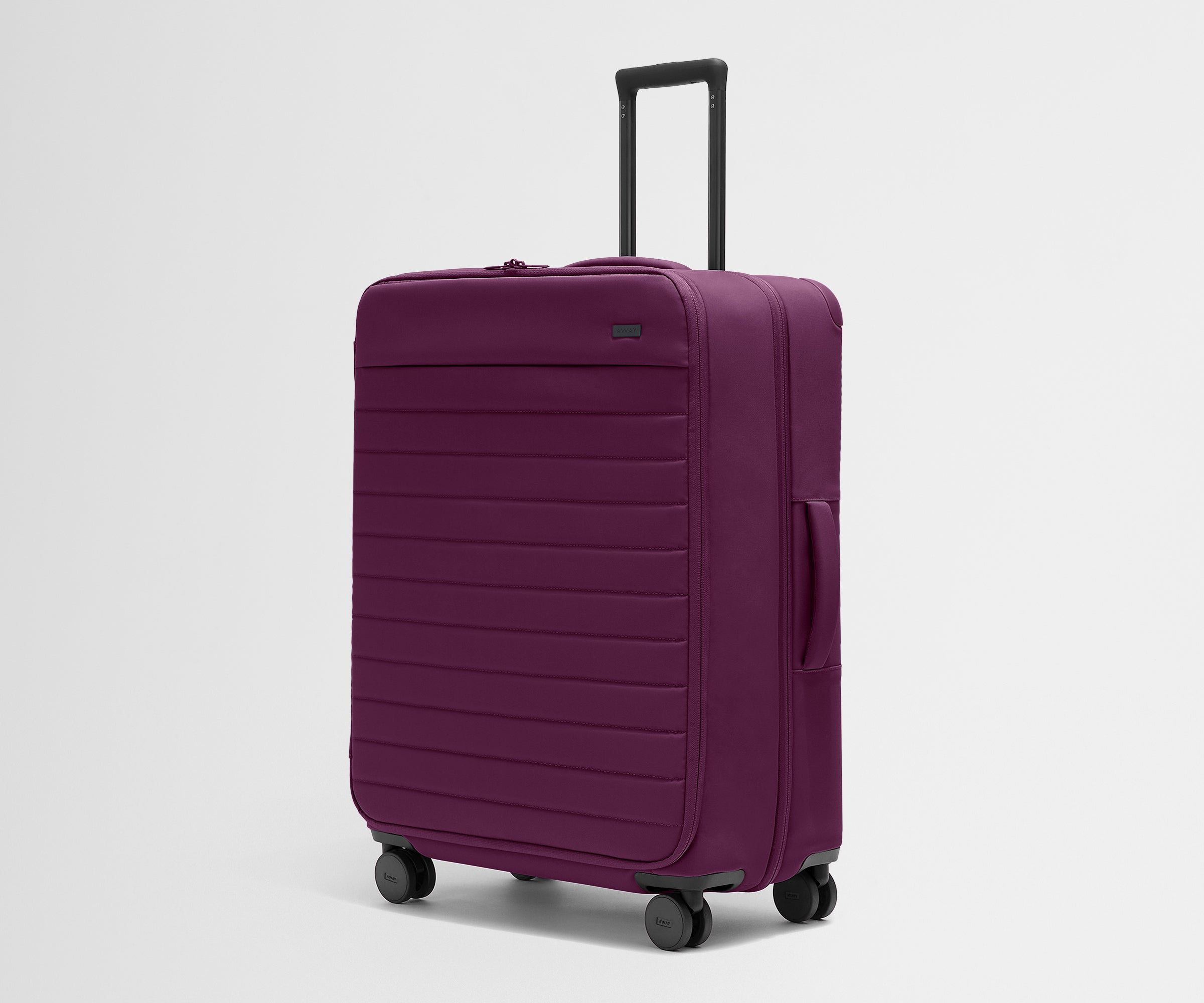 away-softside-large-valise-soute-violet-prune-extensible image 2
