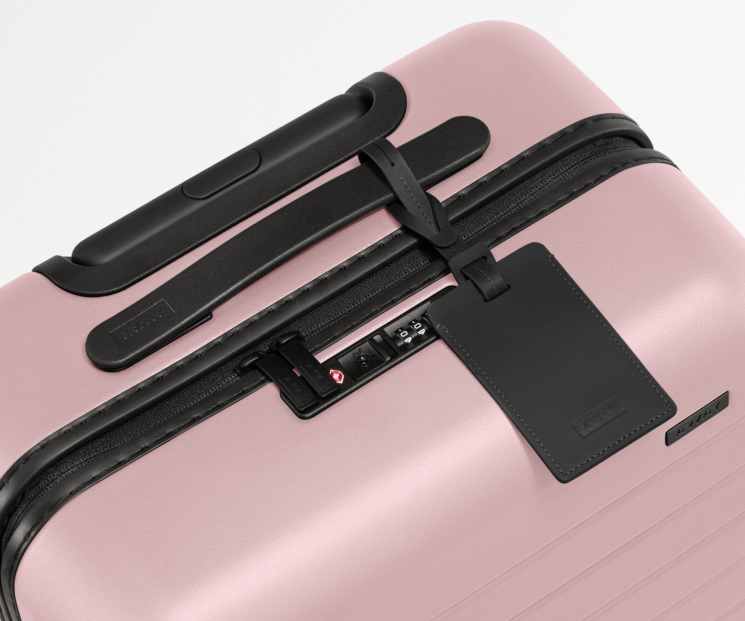 away-bigger-carry-on-valise-cabine-rose-blush-pink-rigide image 7