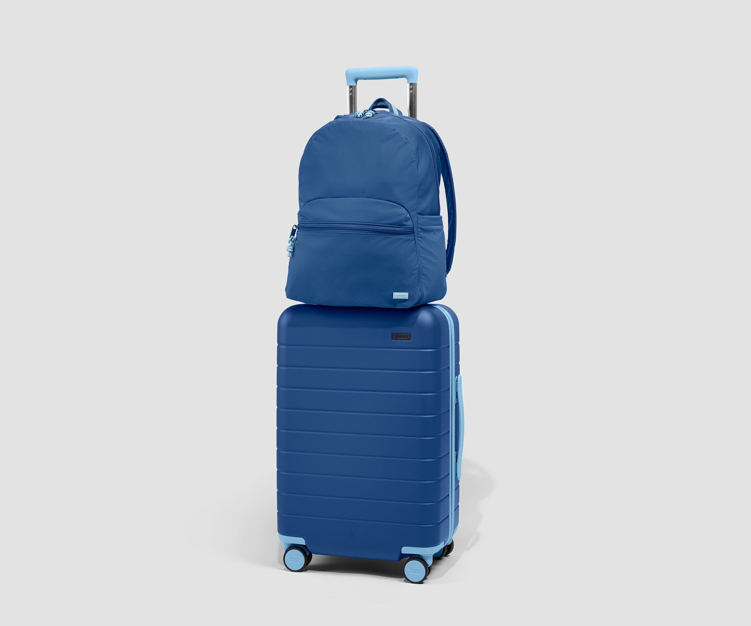away-featherlight-daily-sac-dos-tidal-blue-ordinateur image 7