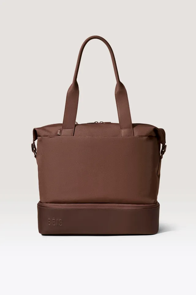 beis-mini-weekender-sac-week-end-marron-housse-ordinateur image 1