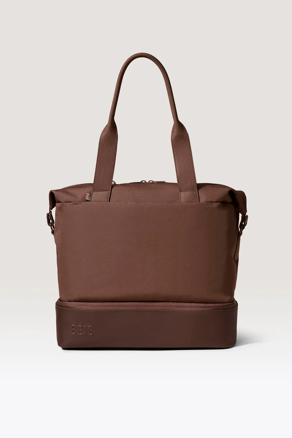 beis-mini-weekender-sac-week-end-marron-housse-ordinateur image 1
