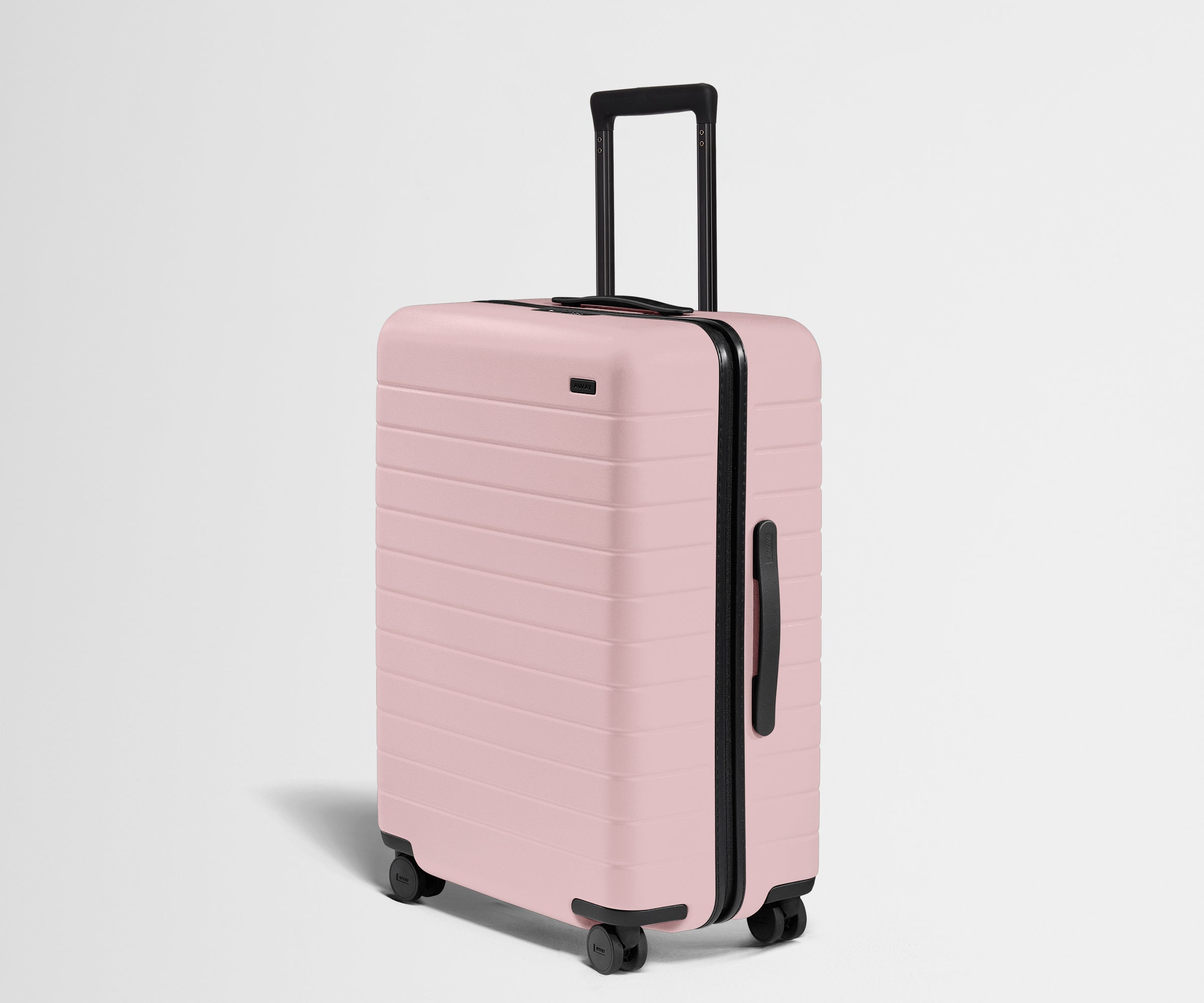 away-medium-valise-soute-rose-poudr-rigide-1-2-semaines image 2