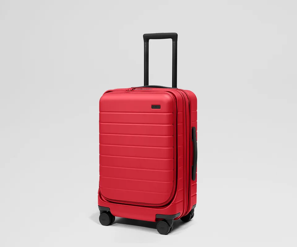 away-topside-carry-on-valise-cabine-cherry-red-extensible image 1