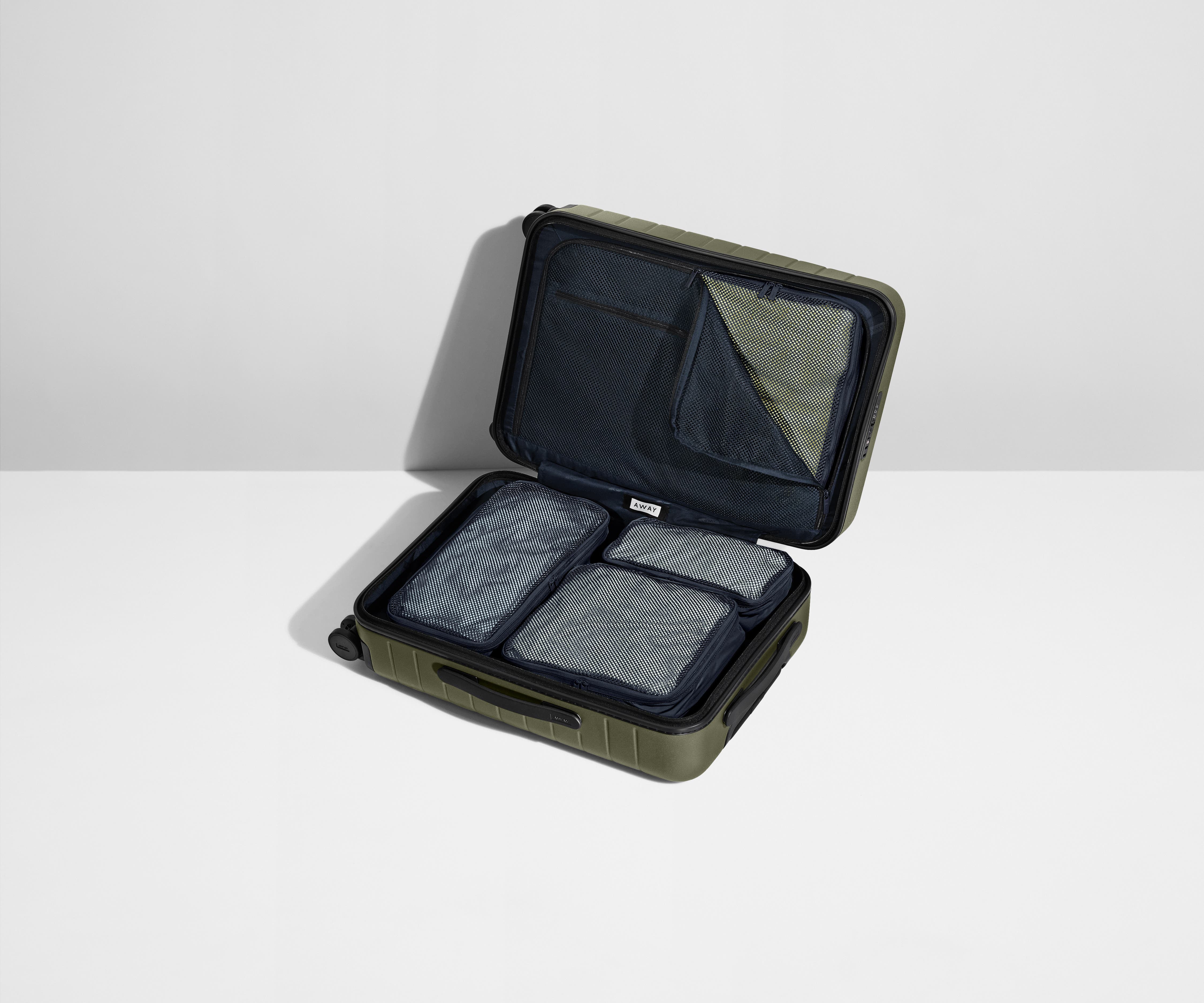 away-insider-packing-cubes-cubes-rangement-navy-blue-lot-4 image 3