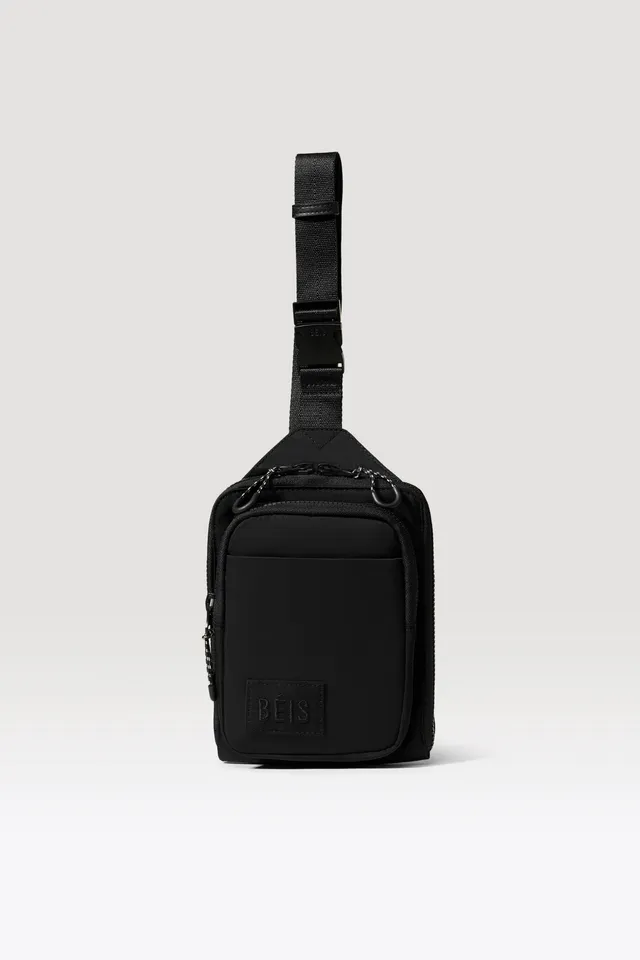 beis-the-sport-sling-sac-bandouli-re-noir-poche-gourde image 1