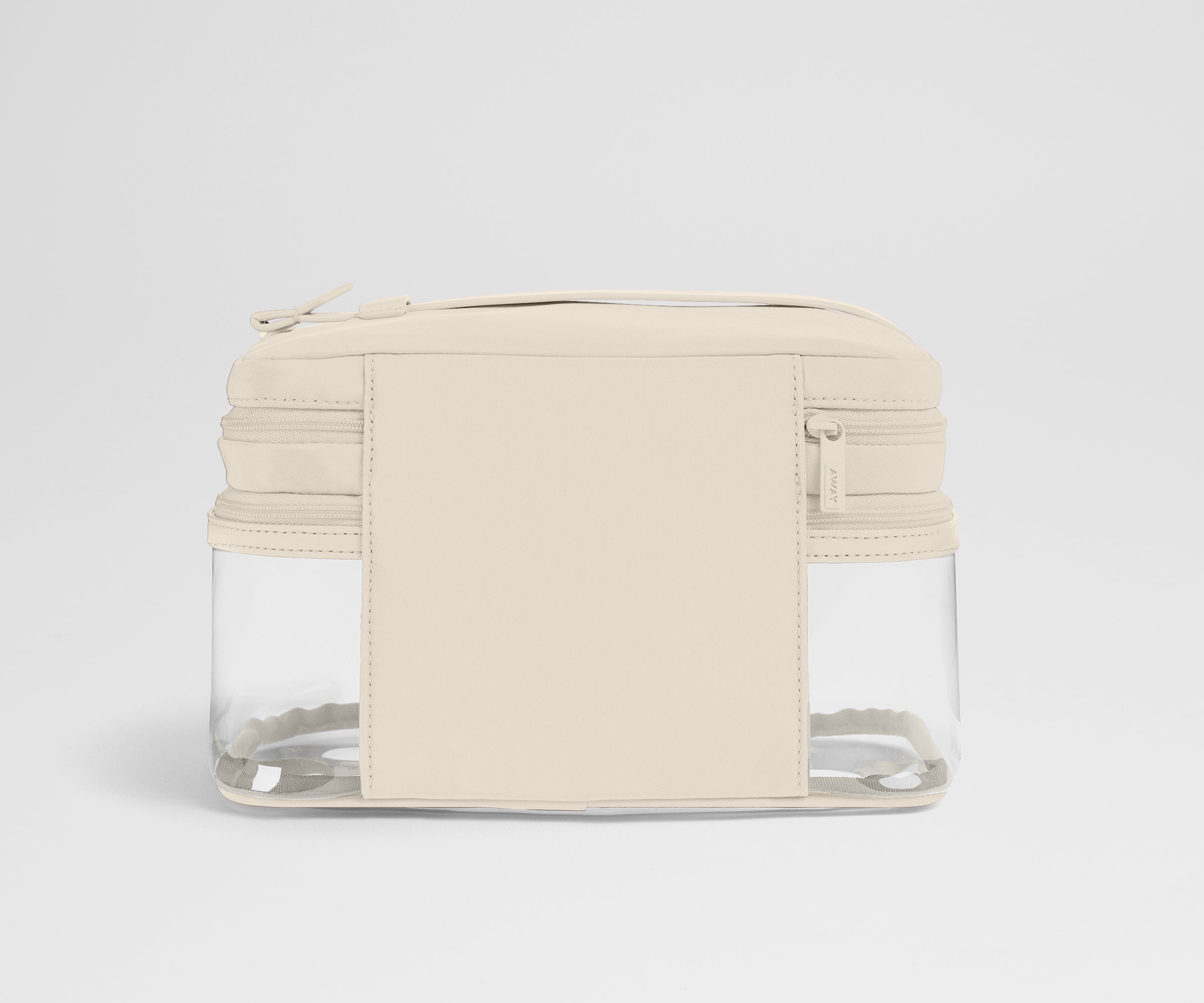 away-clear-cosmetic-case-trousse-toilette-blanc-transparente image 5