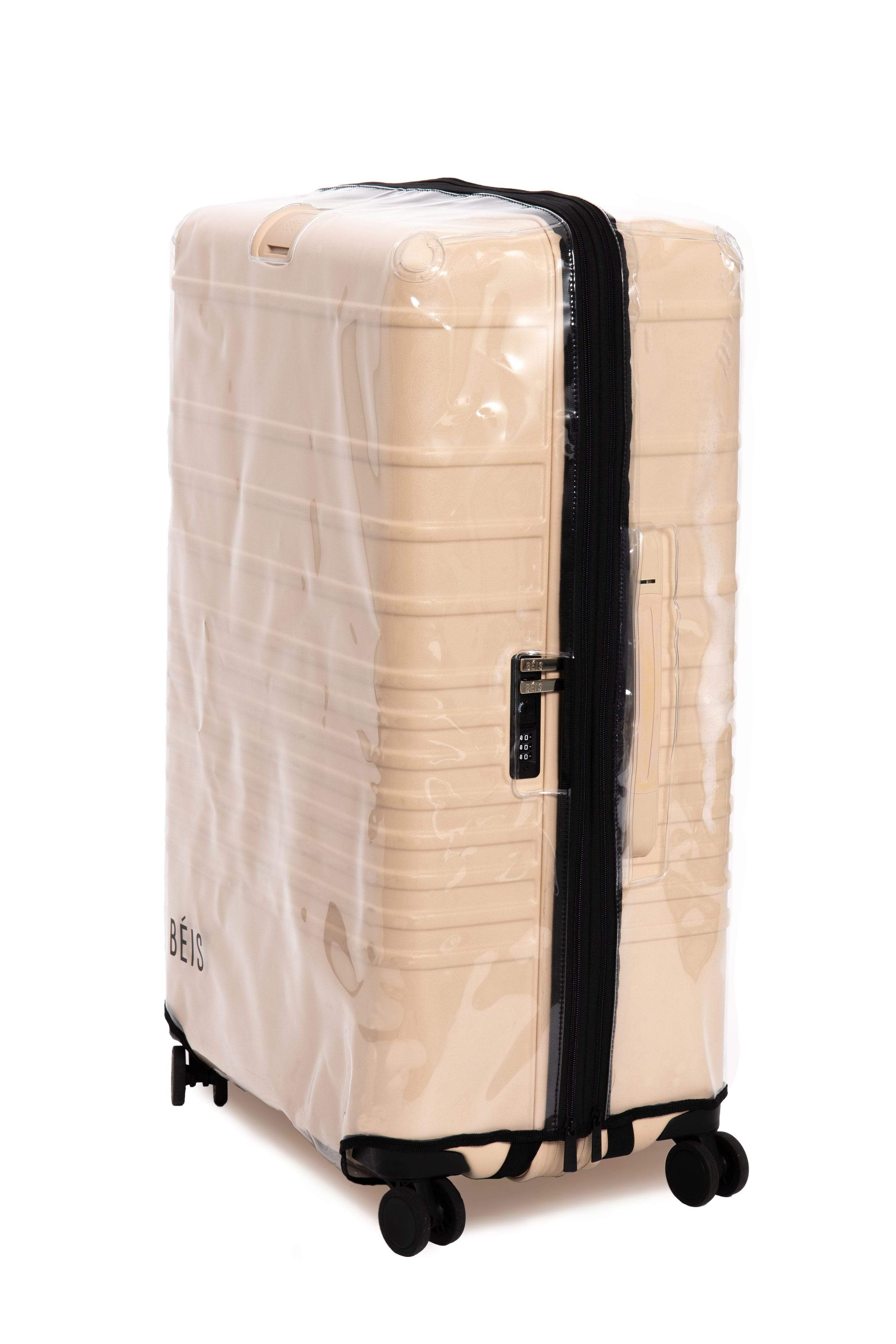 beis-large-check-in-housse-valise-soute-protection image 8