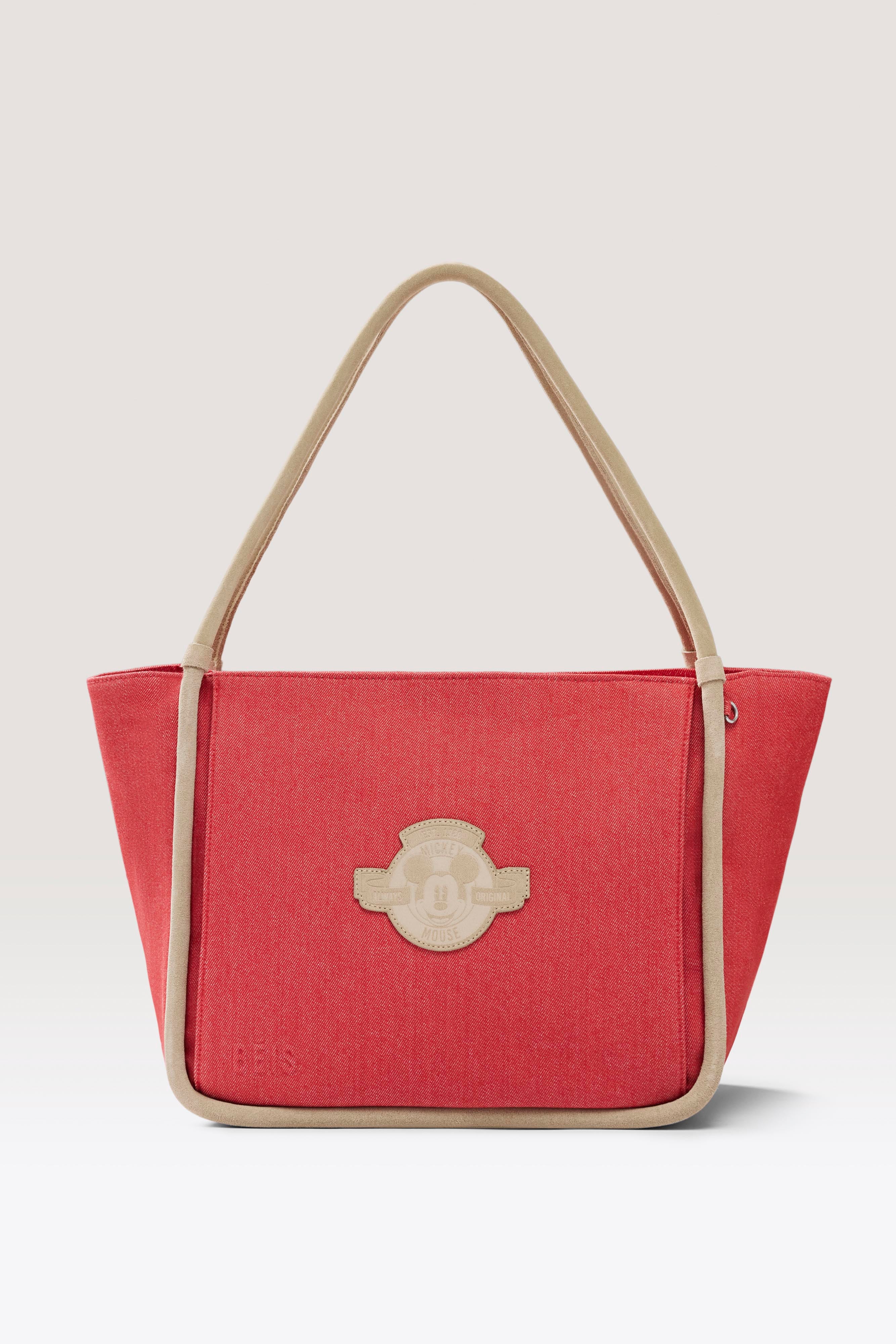 beis-disney-tote-tote-bag-rouge-jeans-mickey image 1