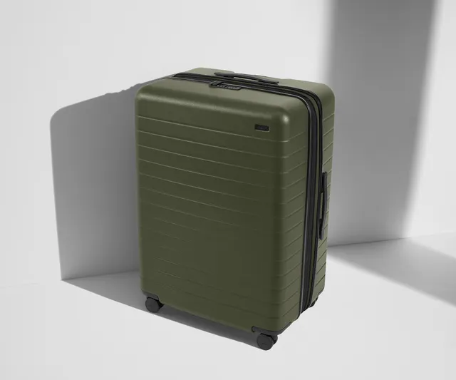 away-large-flex-valise-soute-extensible-olive-green image 1