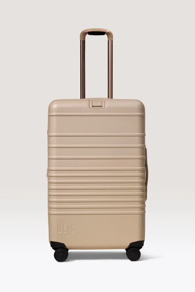 beis-the-medium-check-in-roller-valise-beige-rigide image 1