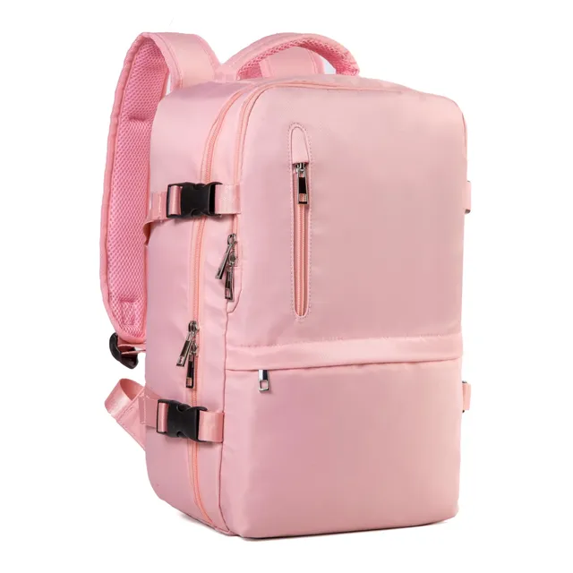 hayayu-sac-de-cabine-sac-dos-cabine-40x20x28-cm-rose-ryanair image 1