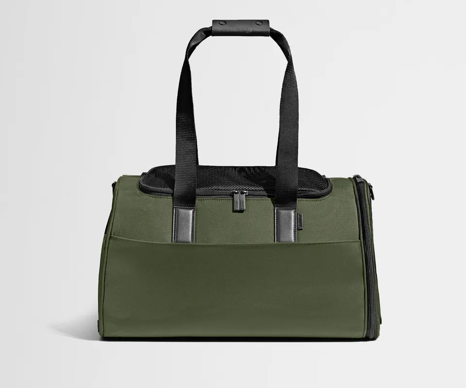 away-pet-carrier-sac-transport-animal-olive-green image 1