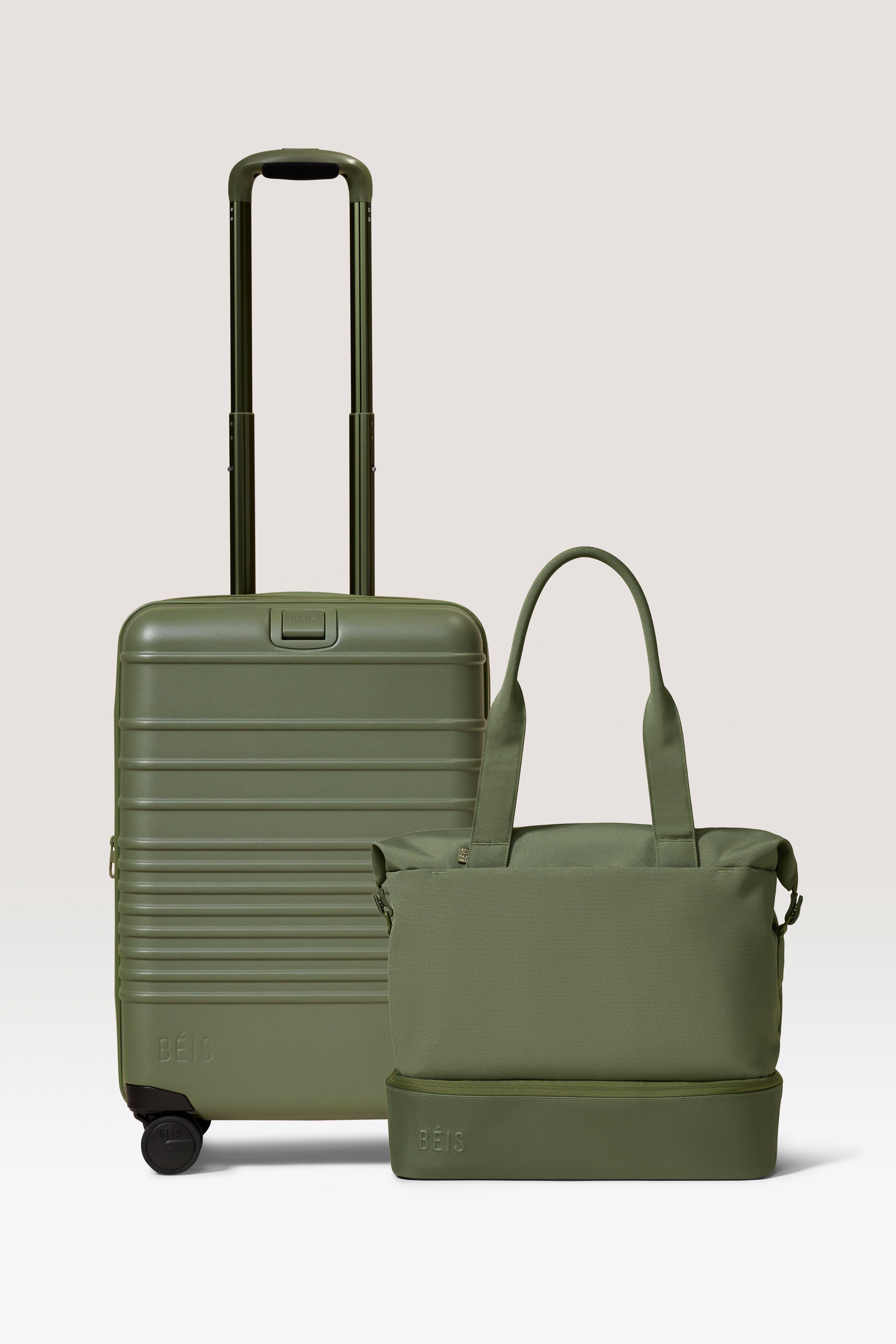beis-travel-set-carry-on-starter-set-valises-olive-cabine image 1