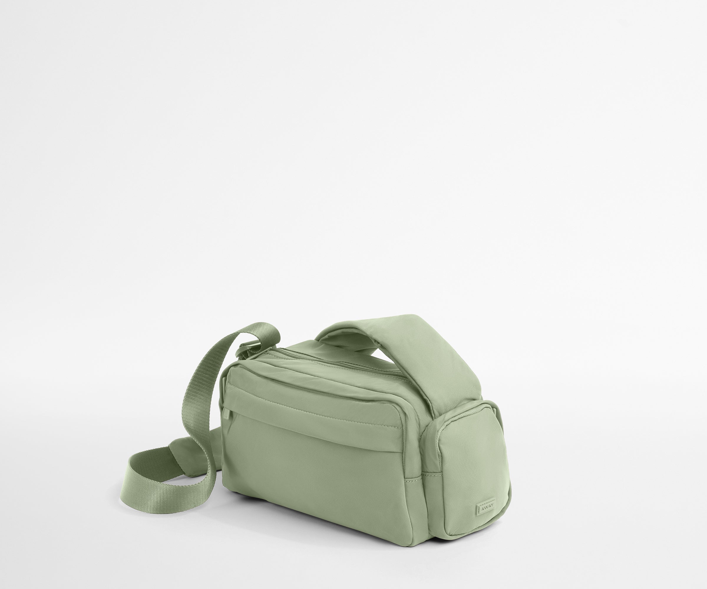 away-featherlight-cargo-pack-sac-bandouli-re-vert-sauge image 2