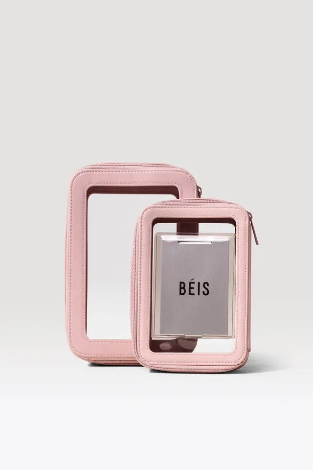 beis-cosmetics-in-flight-cosmetic-set-trousse-atlas-pink image 1