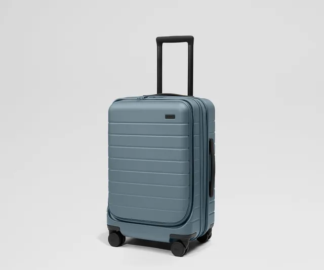 away-carry-on-topside-valise-cabine-coast-blue-extensible image 1
