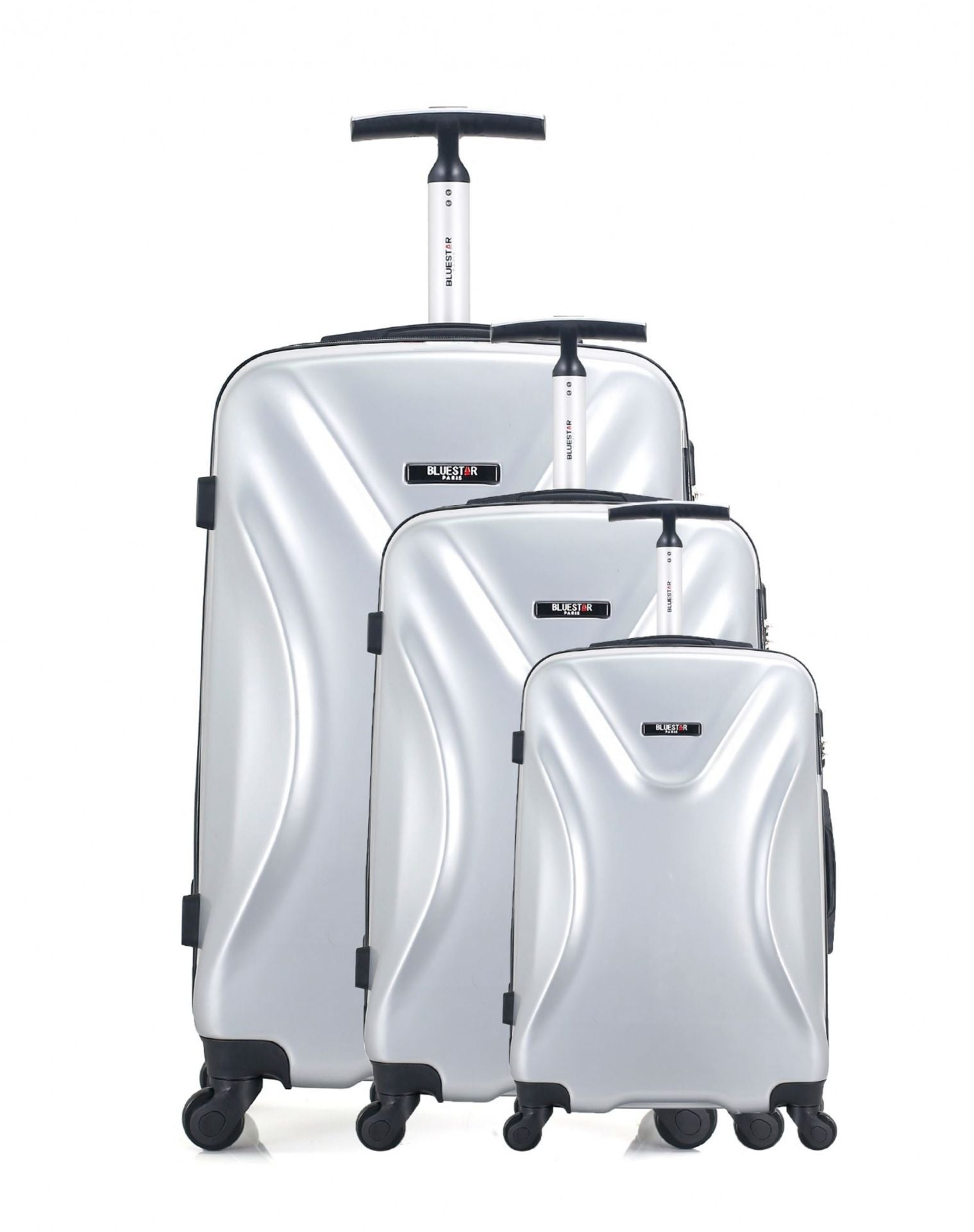 bluestar-dallas-set-3-valises-rigides-noir-bagage-cabine-soute-abs image 7