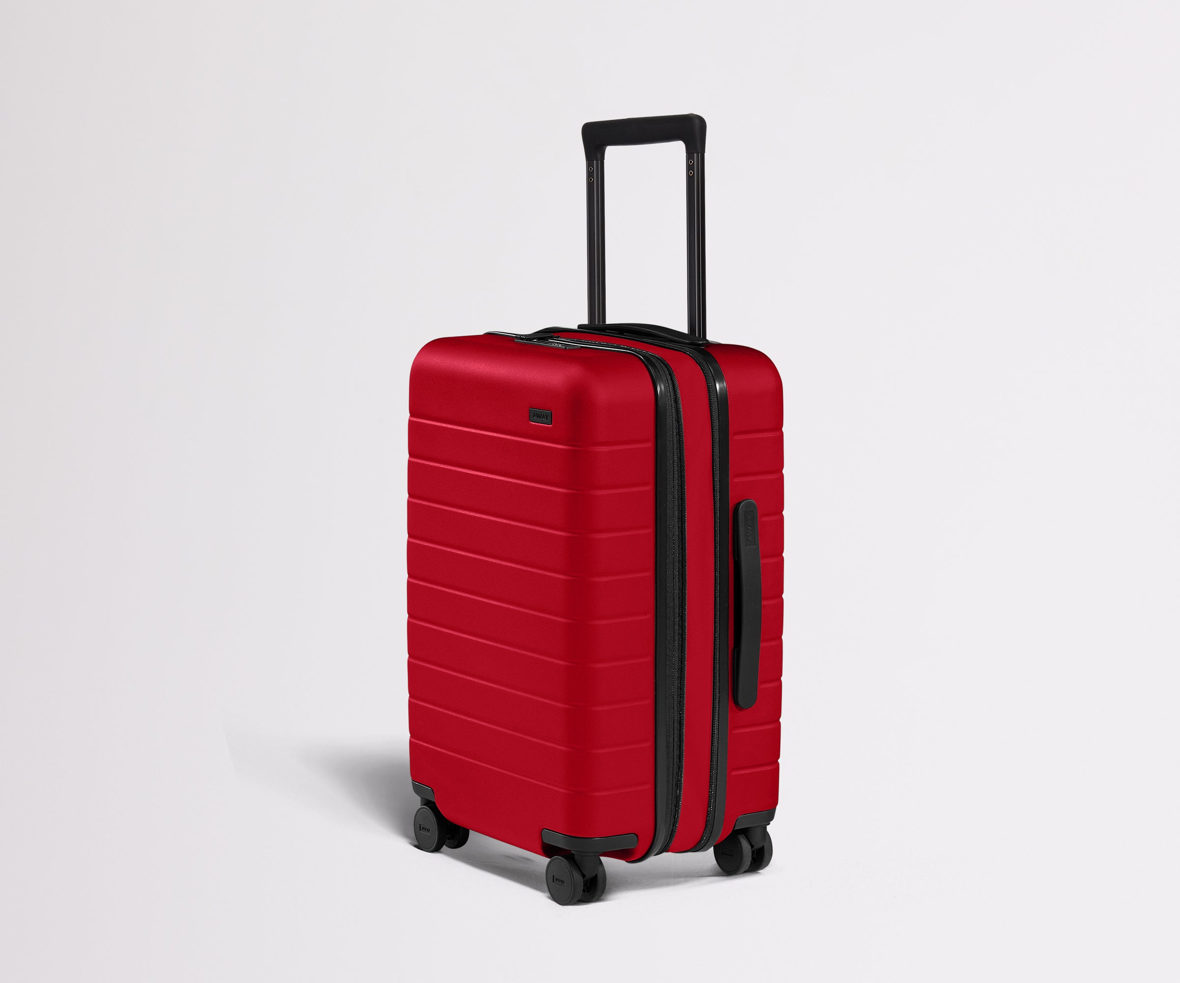 away-carry-on-flex-valise-cabine-extensible-rouge image 1