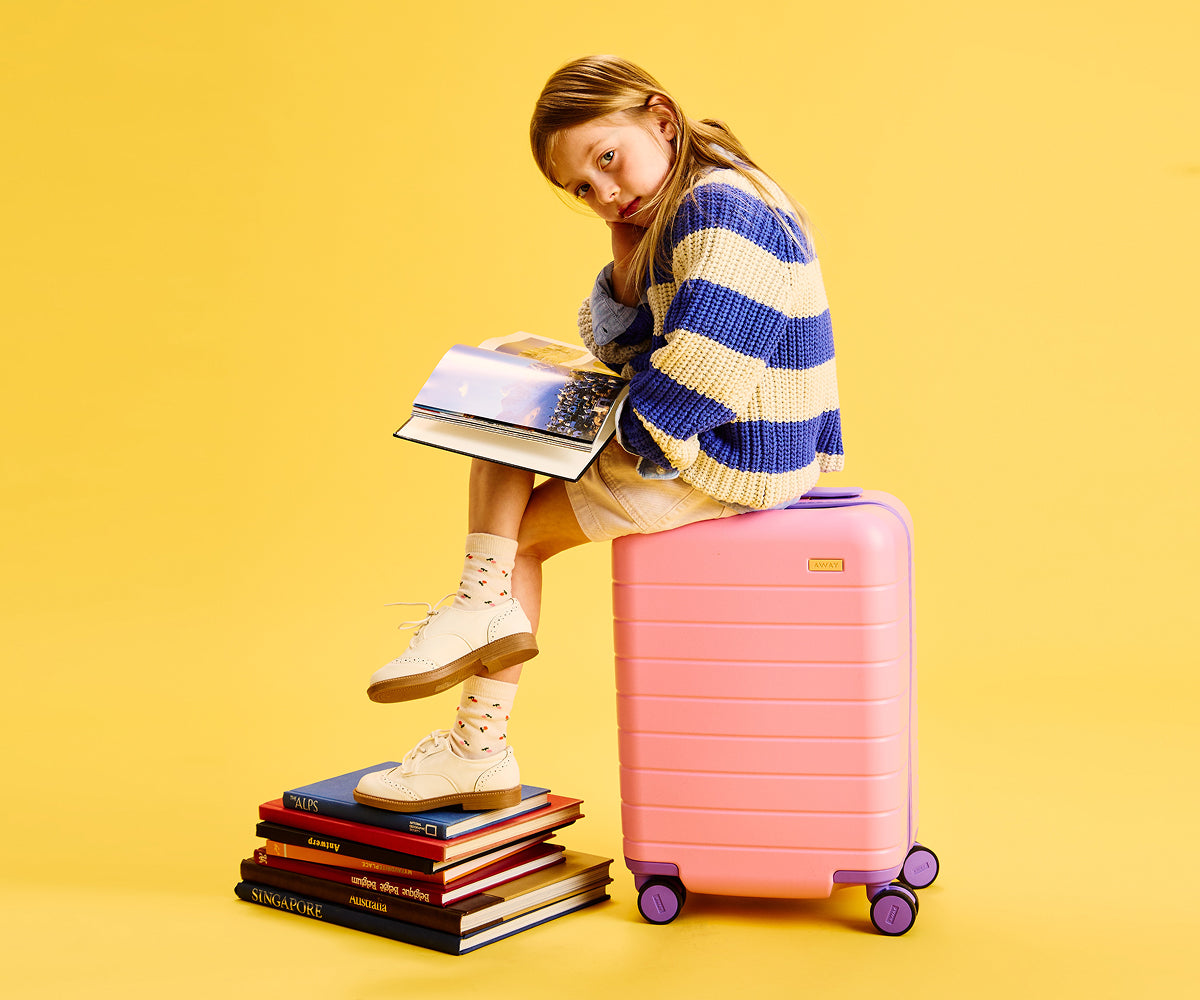 away-kids-carry-on-valise-enfant-rigide-rose-berry-pink image 8