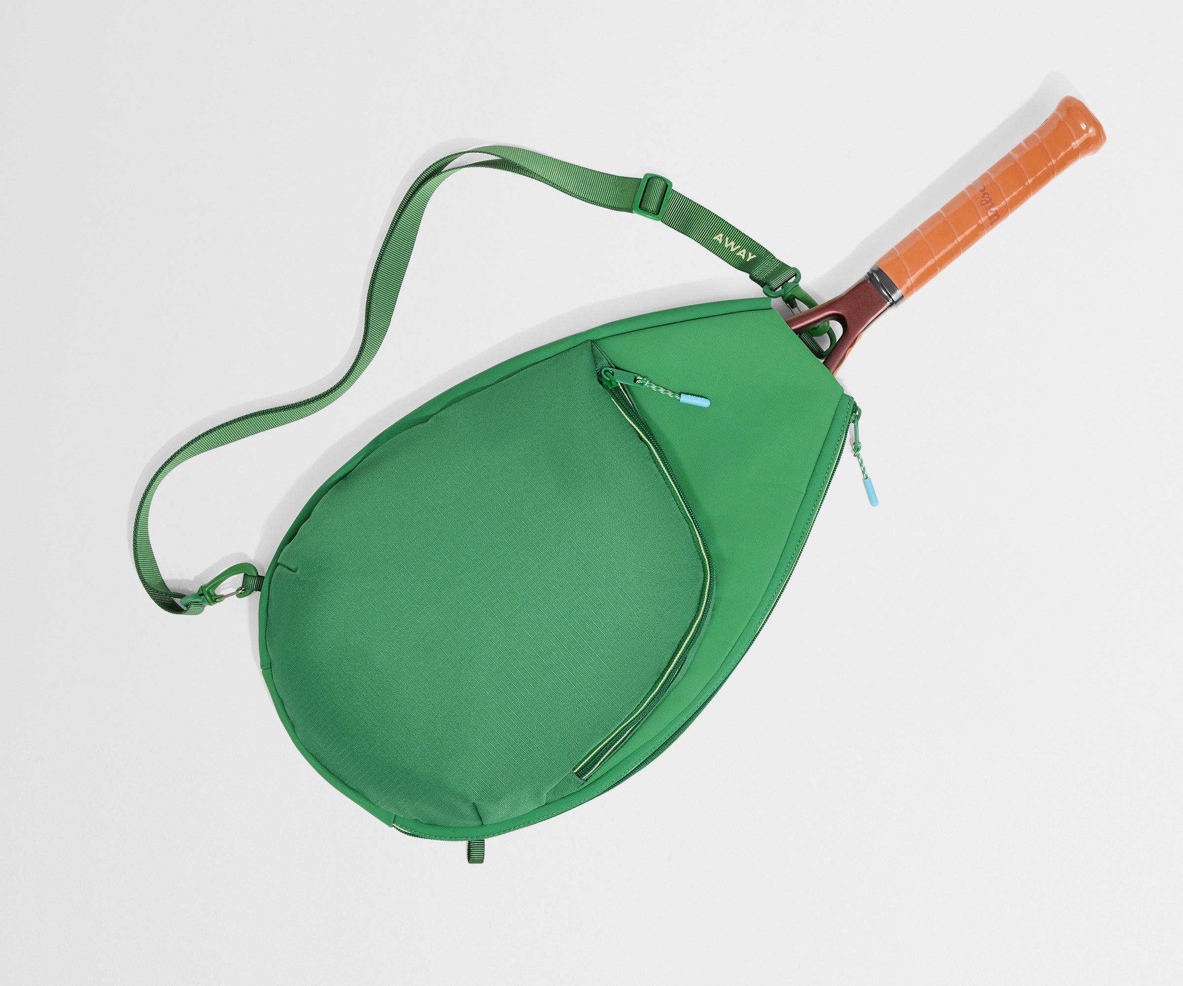 away-duffle-bags-racket-bag-clubhouse-green-sac-tennis-imperm-able image 2