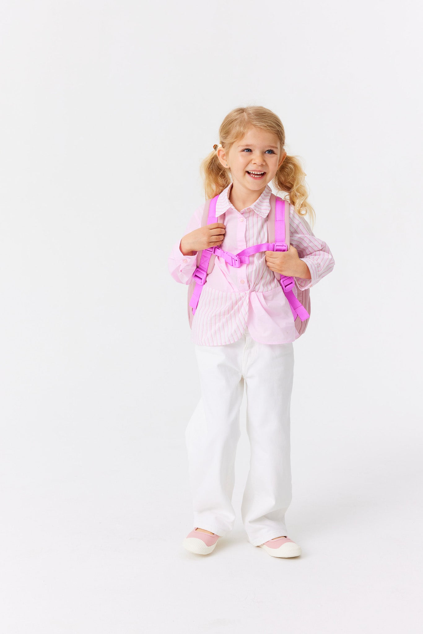 beis-kids-backpack-sac-dos-enfant-atlas-pink image 8