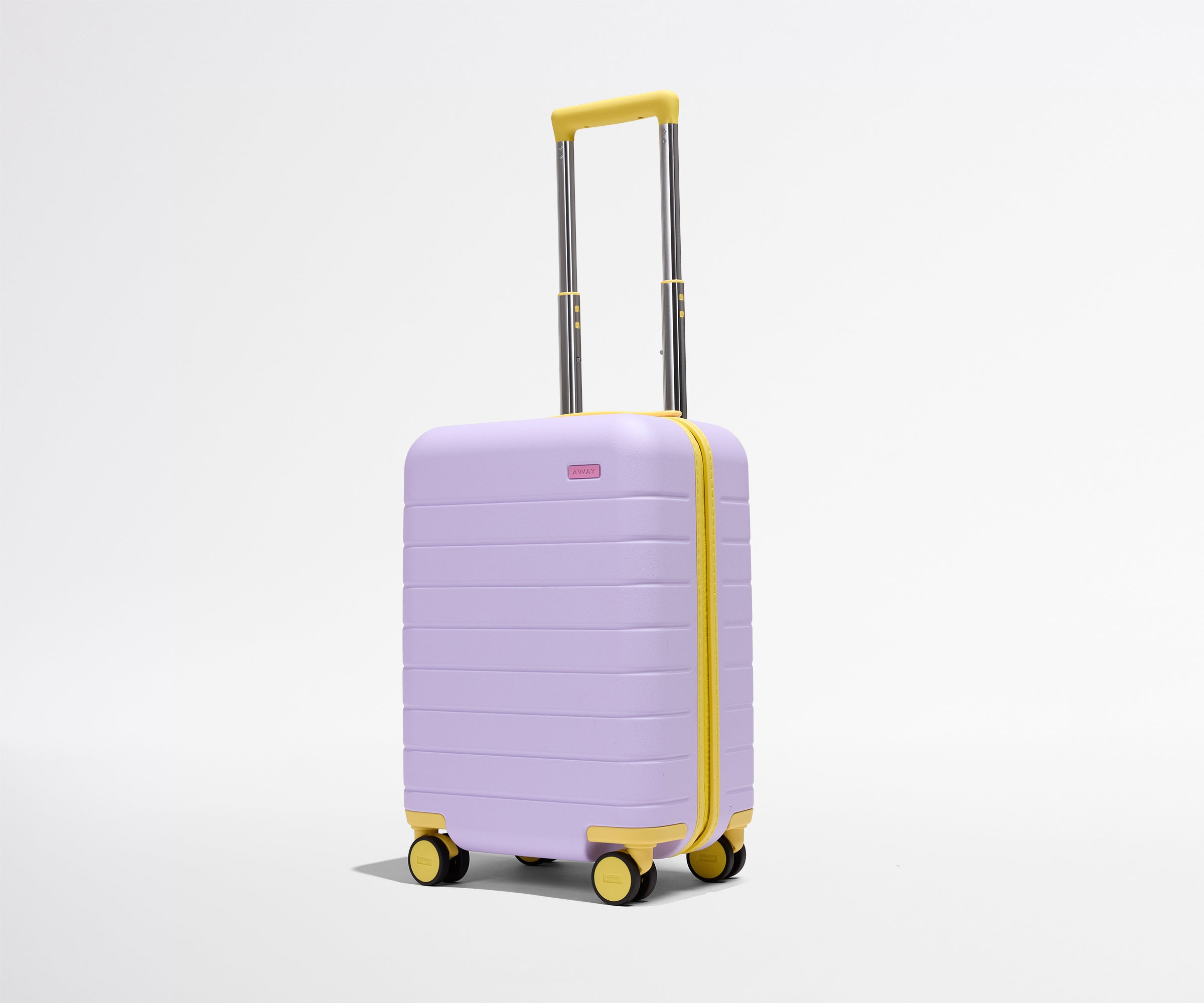 away-kids-carry-on-valise-enfant-violet-papillon image 2