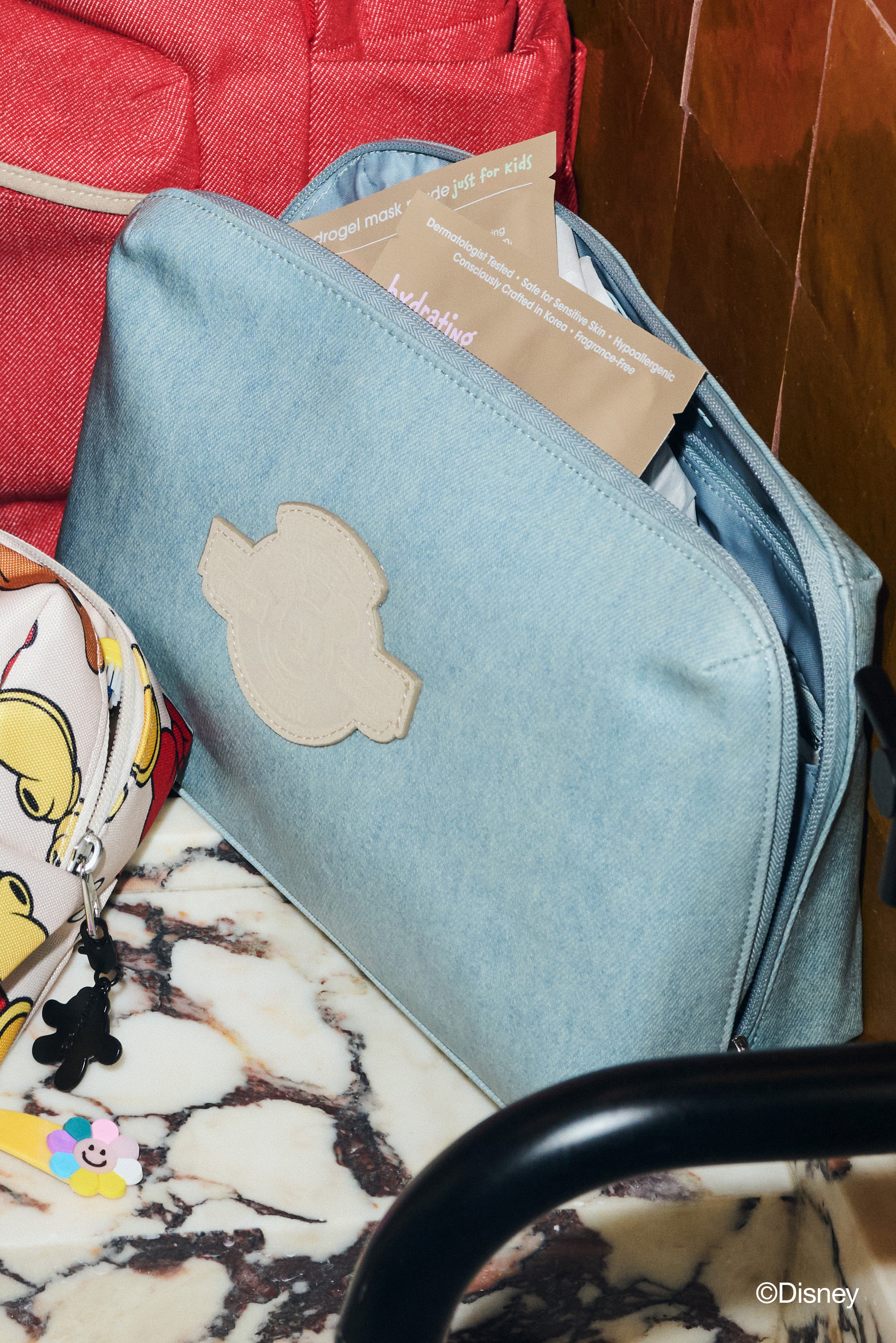 beis-disney-small-cosmetic-pouch-trousse-blue-jeans image 4