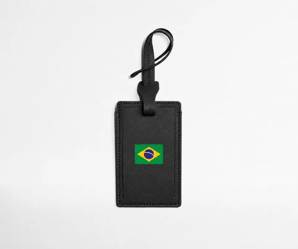 away-match-day-tiquette-bagage-br-sil-drapeau-cuir image 1