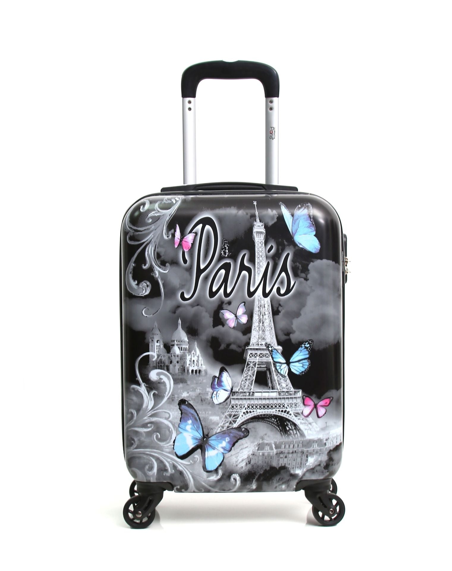 bluestar-papillon-valise-cabine-noire-55-cm image 1