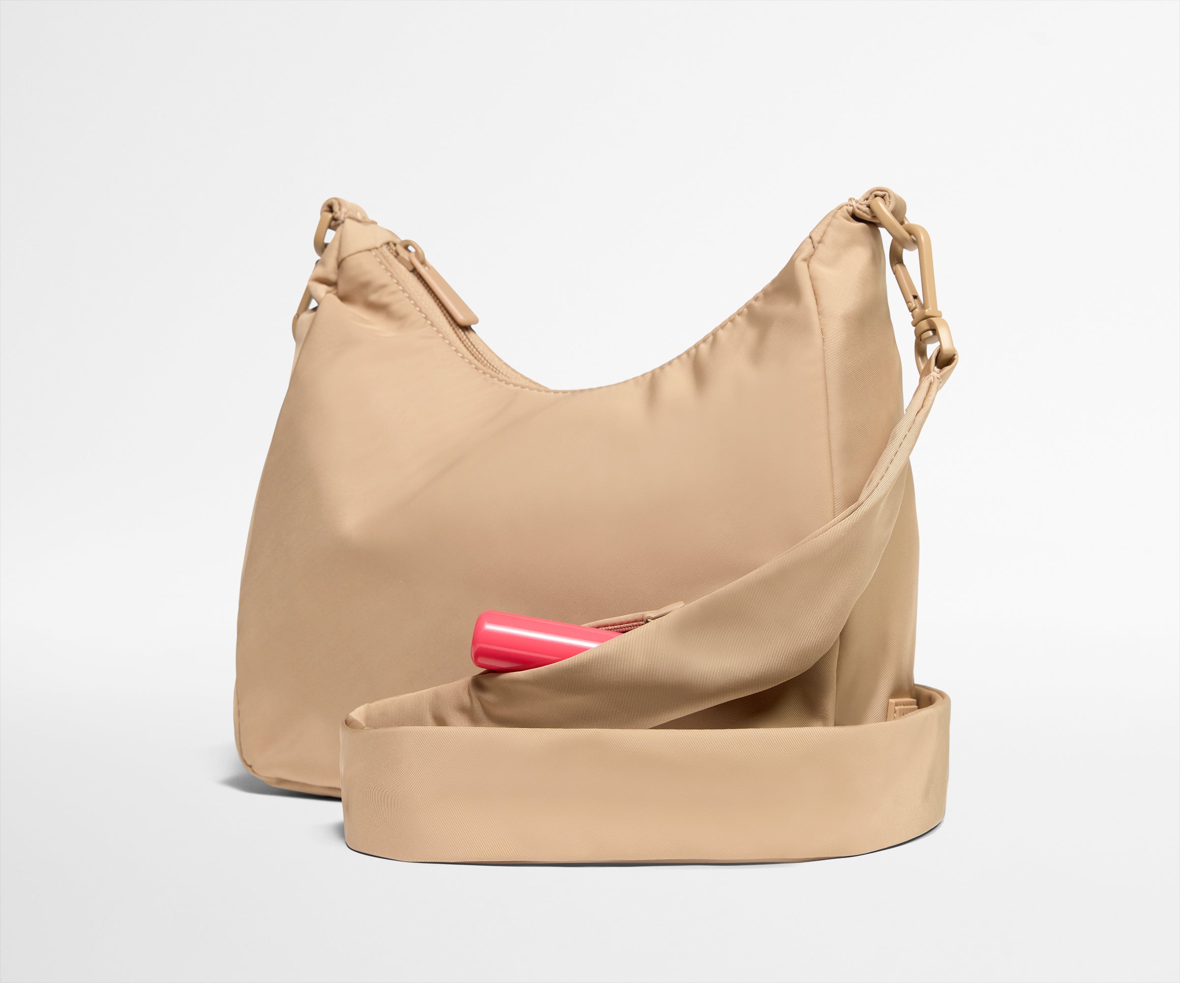 away-featherlight-duo-crossbody-sac-bandouli-re-camel-brown-lavable image 7