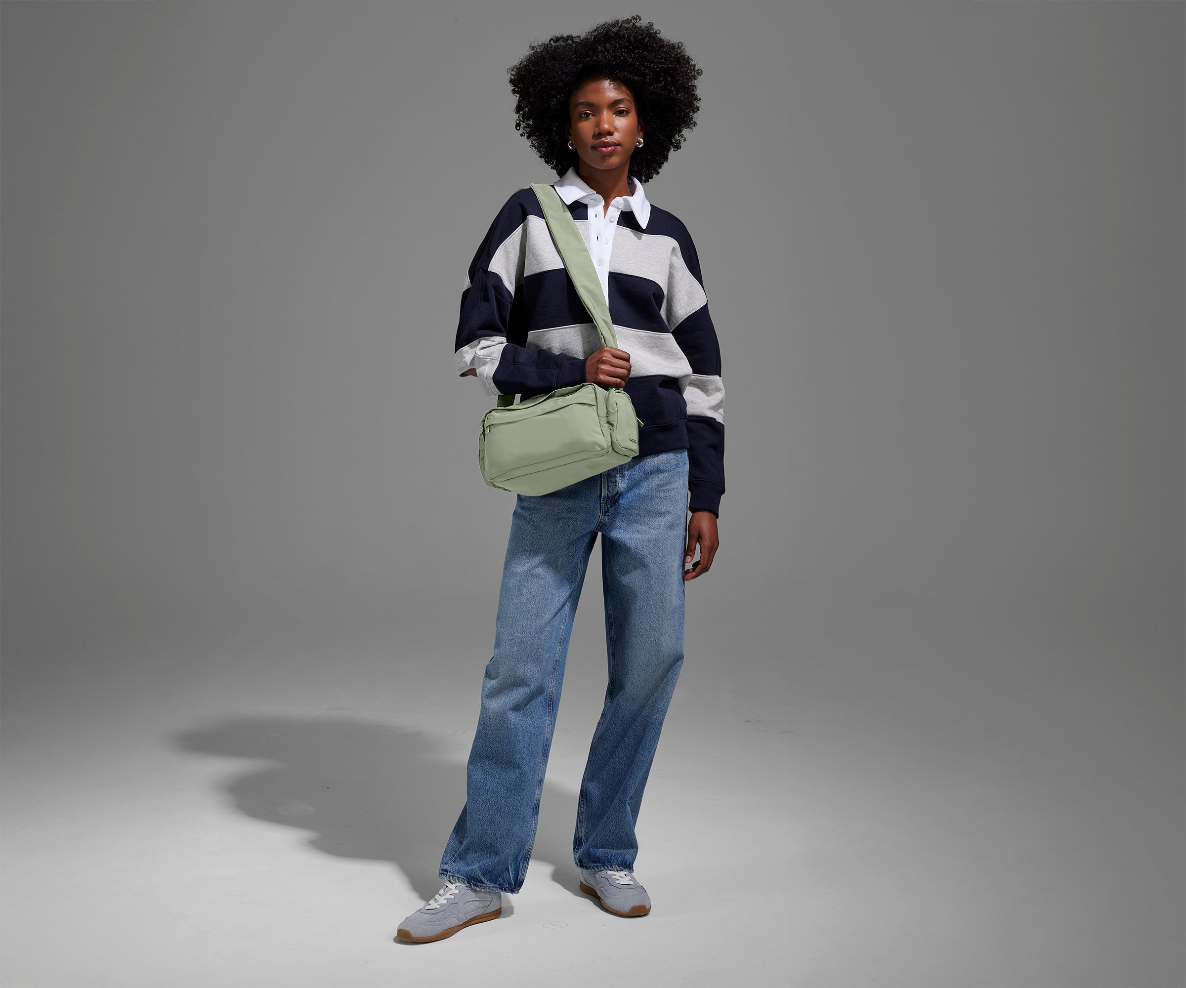 away-featherlight-cargo-pack-sac-bandouli-re-vert-sauge image 3