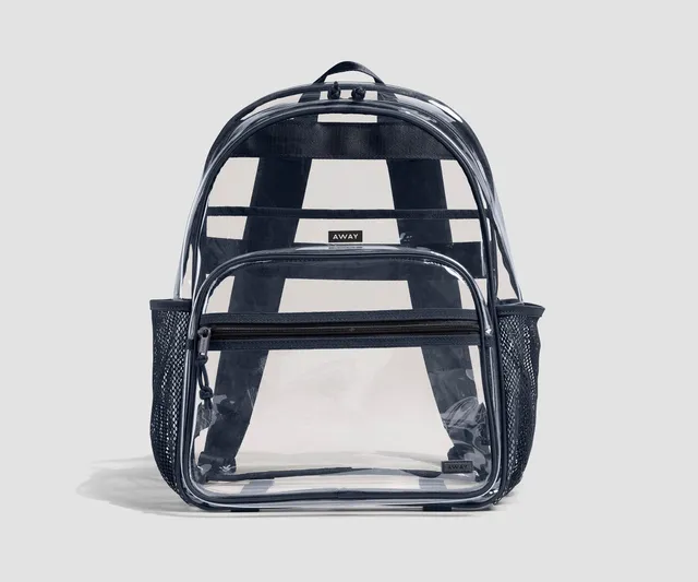 away-daily-sac-dos-transparent-bleu-marine image 1