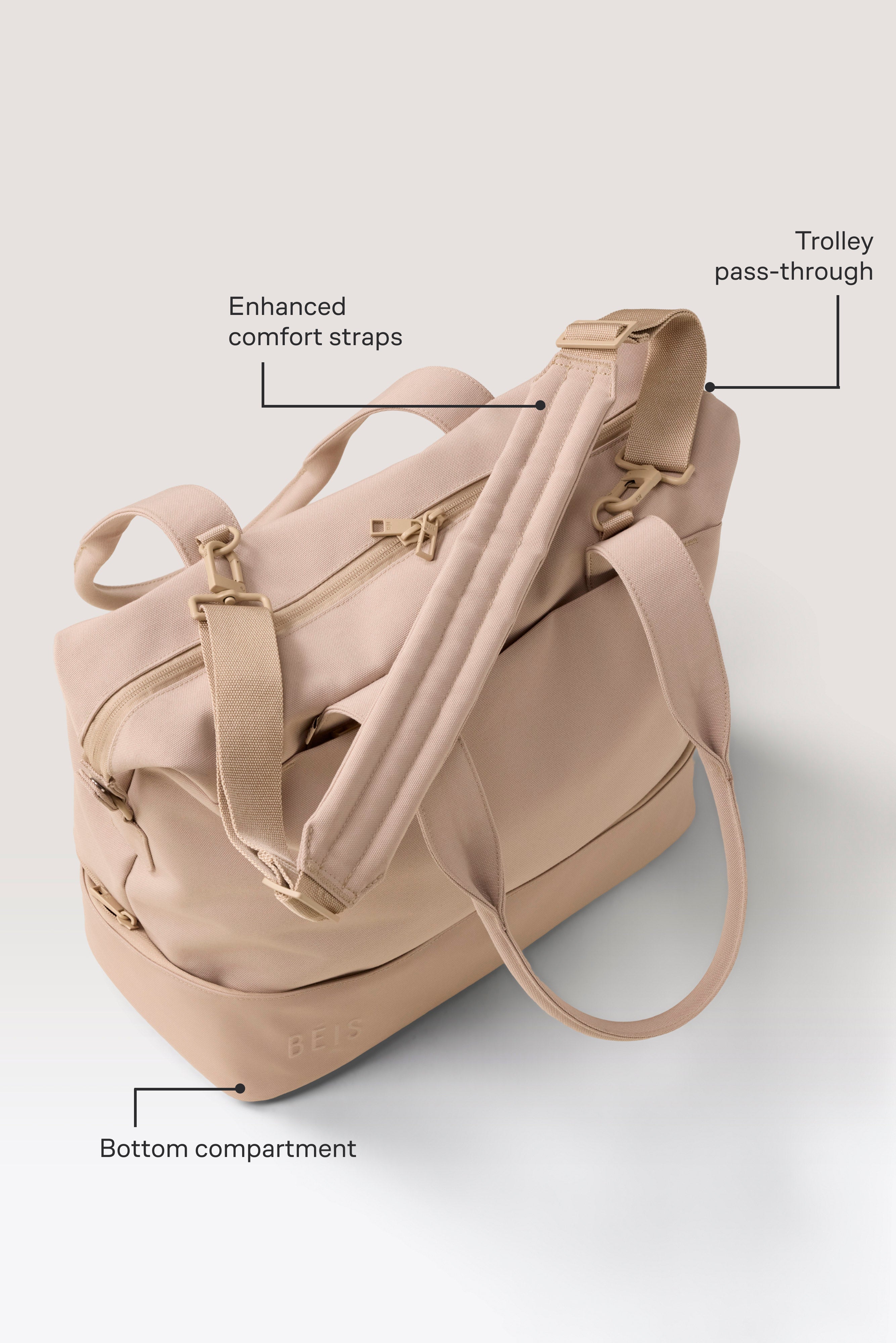 beis-mini-weekender-sac-week-end-beige-housse-ordinateur image 2