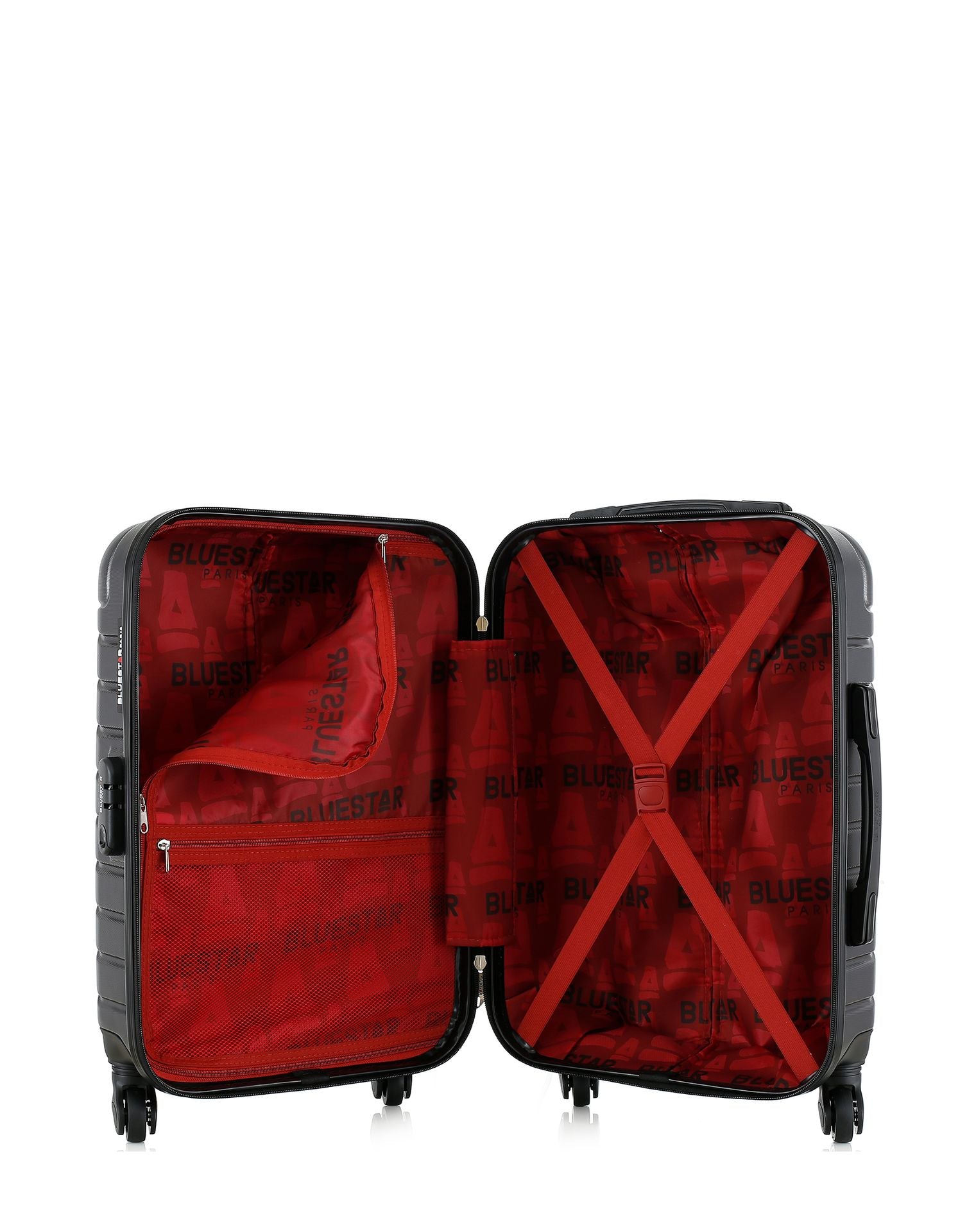 bluestar-cit-lot-2-valises-cabine-rigides-noir-abs-37l-xxs image 6
