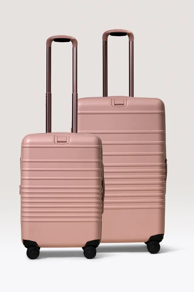 beis-travel-set-medium-luggage-starter-set-valises-rose-rigide image 1