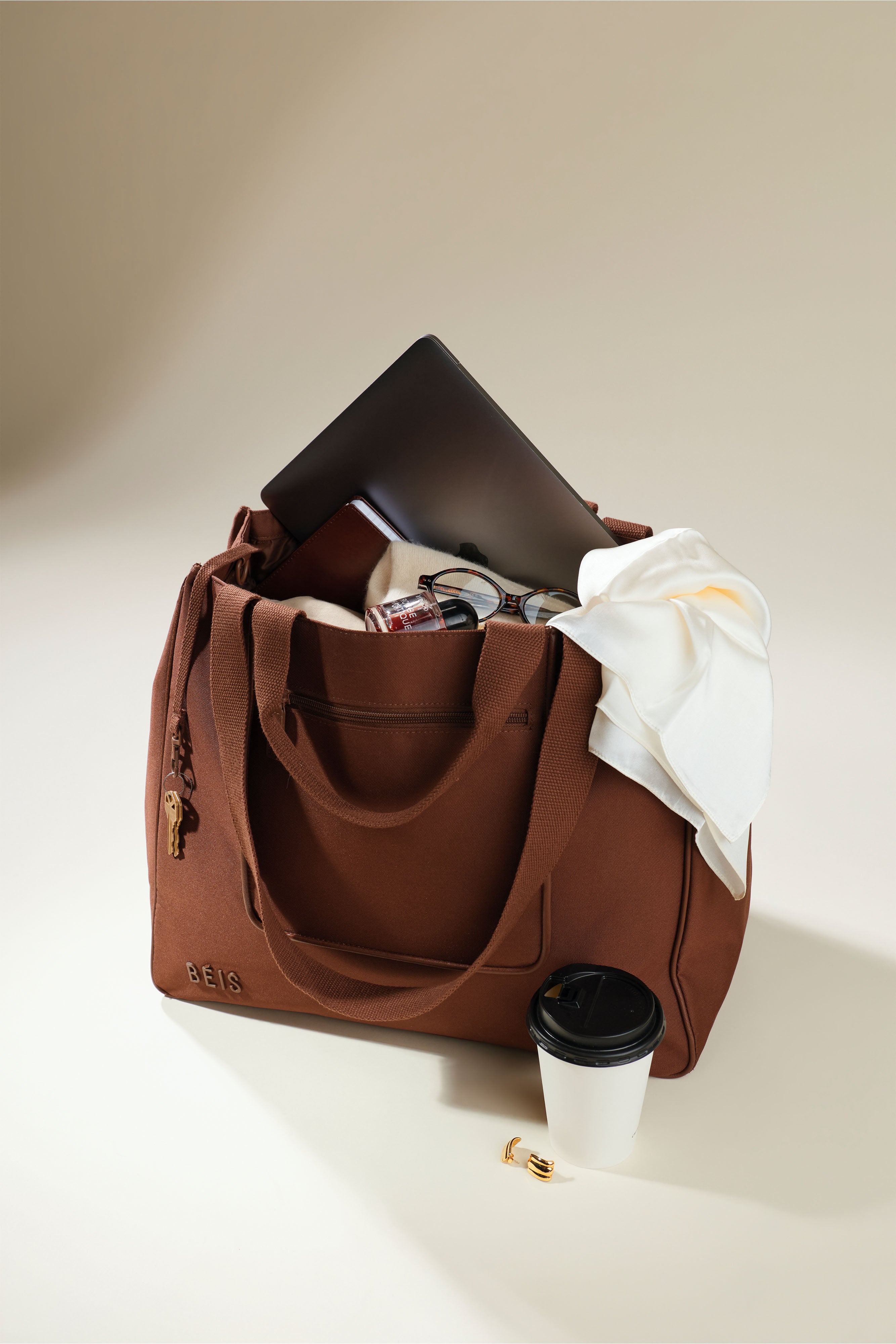 beis-east-to-west-sac-tote-bag-maple-recycl image 2