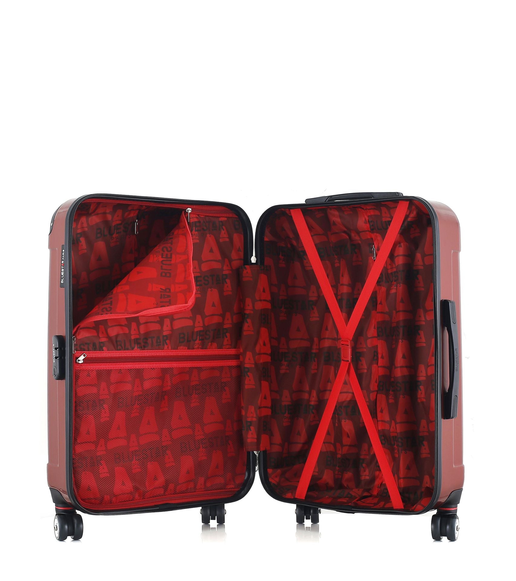 bluestar-tunis-lot-2-valises-cabine-rigides-noir-abs image 6