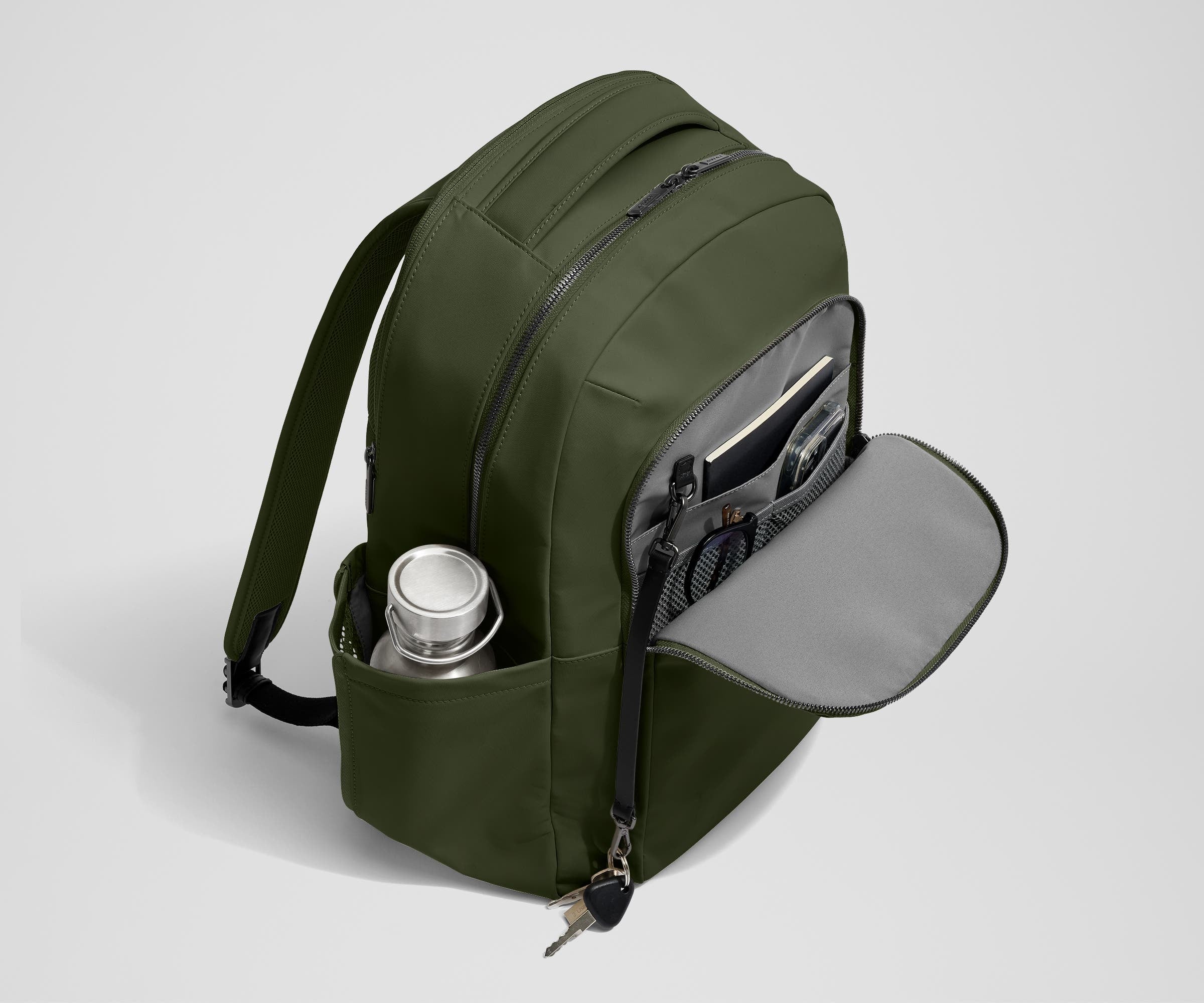 away-commuter-sac-dos-ordinateur-16-olive-green-vert image 4