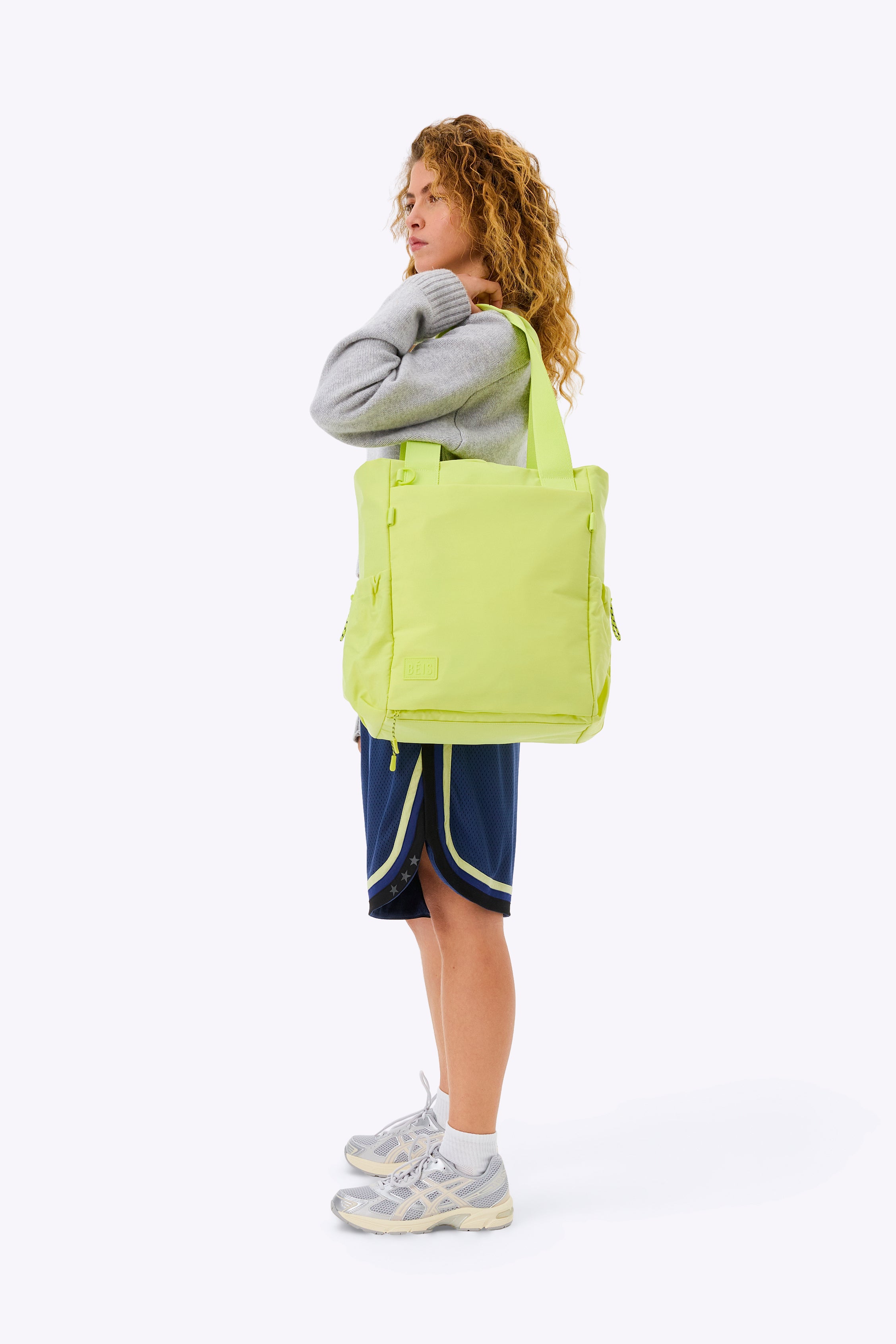 beis-the-sport-tote-fourre-tout-limone image 4