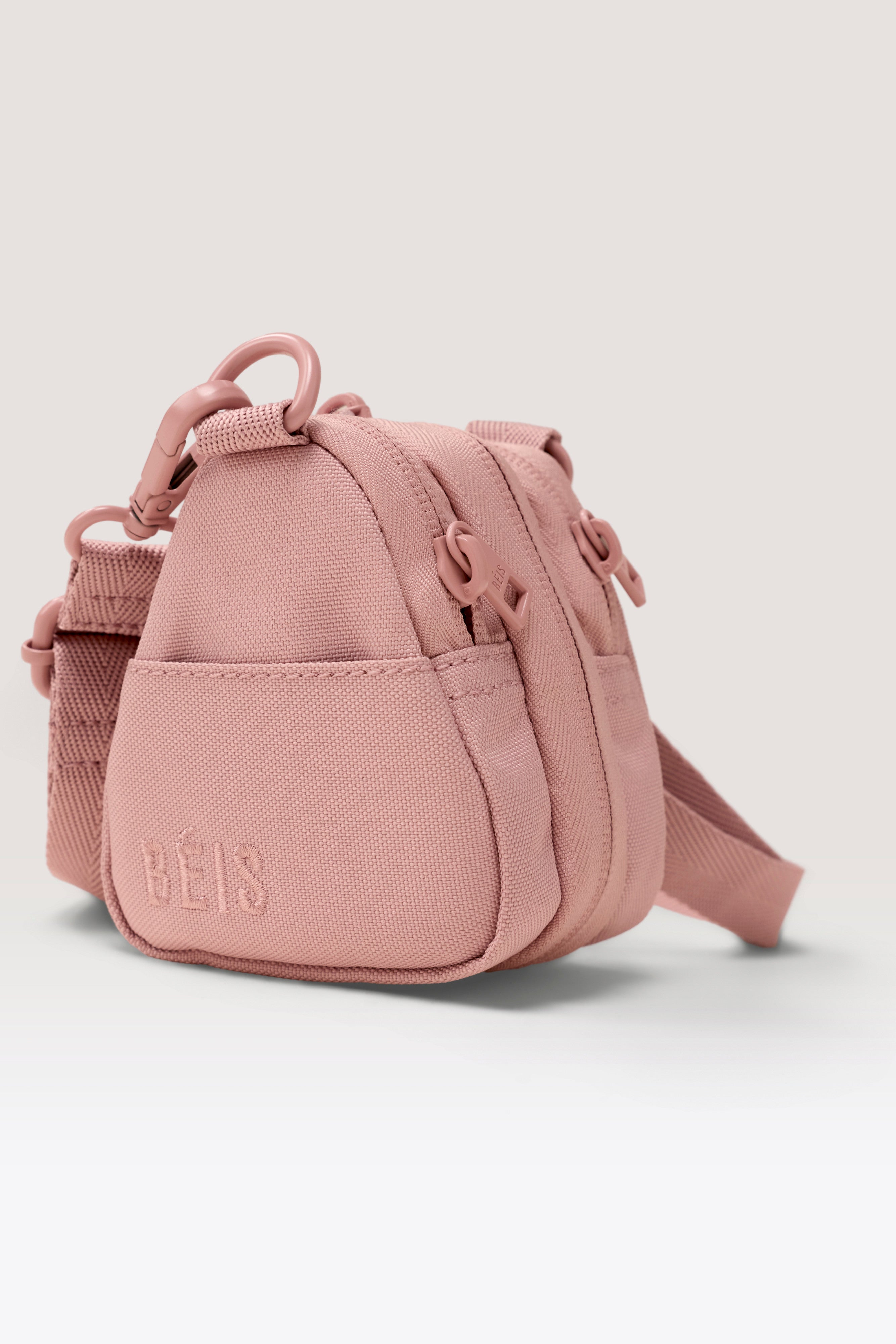beis-crossbody-charm-mini-sac-bandouli-re-rose-extensible image 3