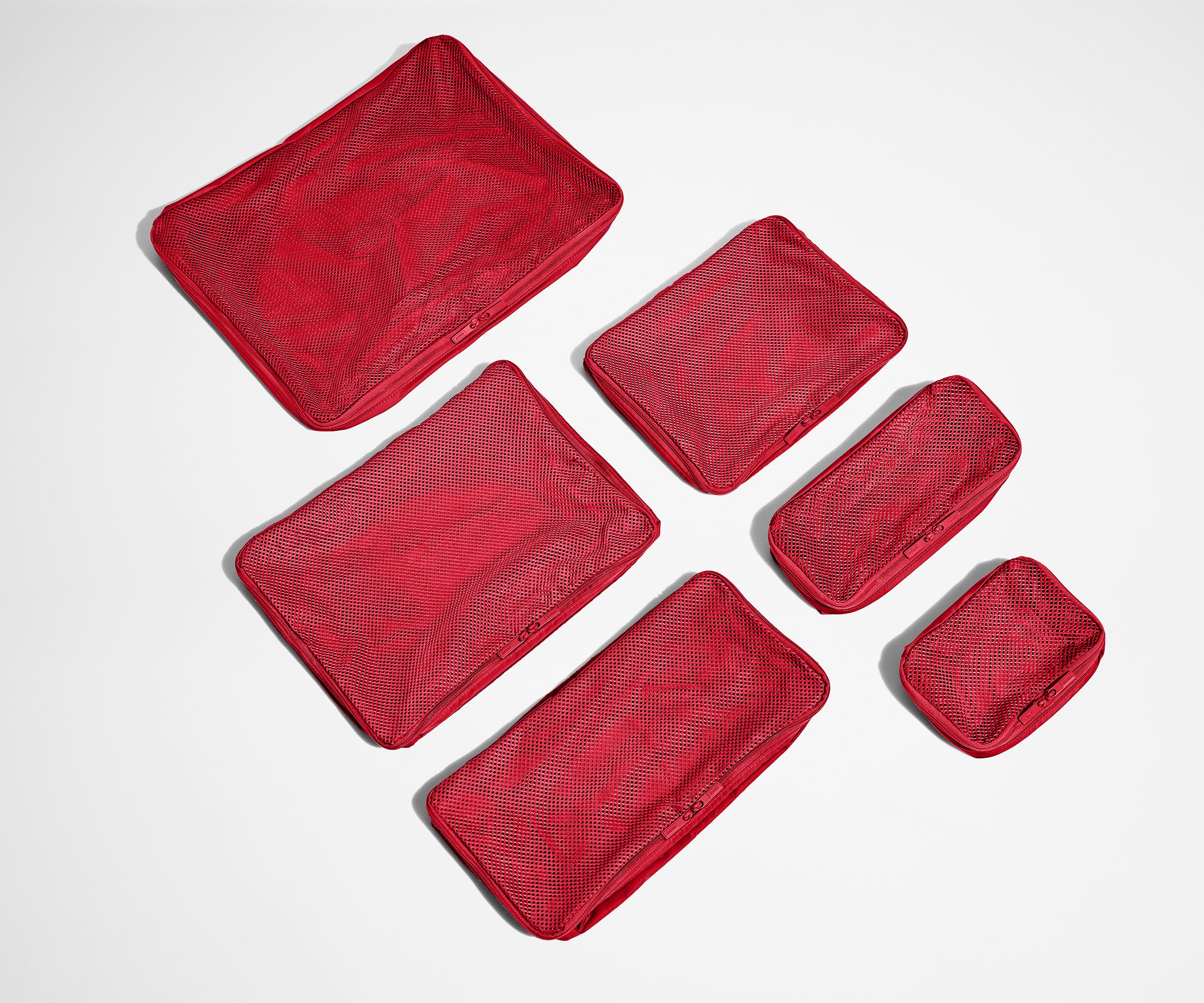 away-insider-cubes-rangement-rouge-cerise-lot-de-6-nylon image 2