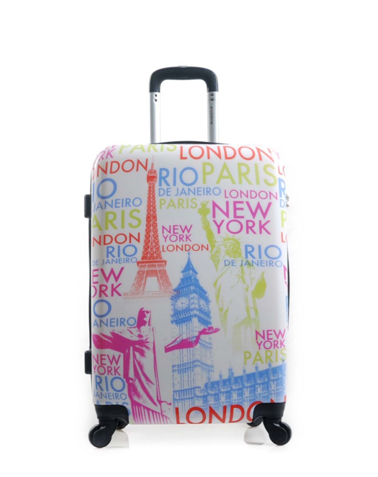 bluestar-paris-melbourne-valise-moyenne-65-cm-noire-motif-capitales image 6