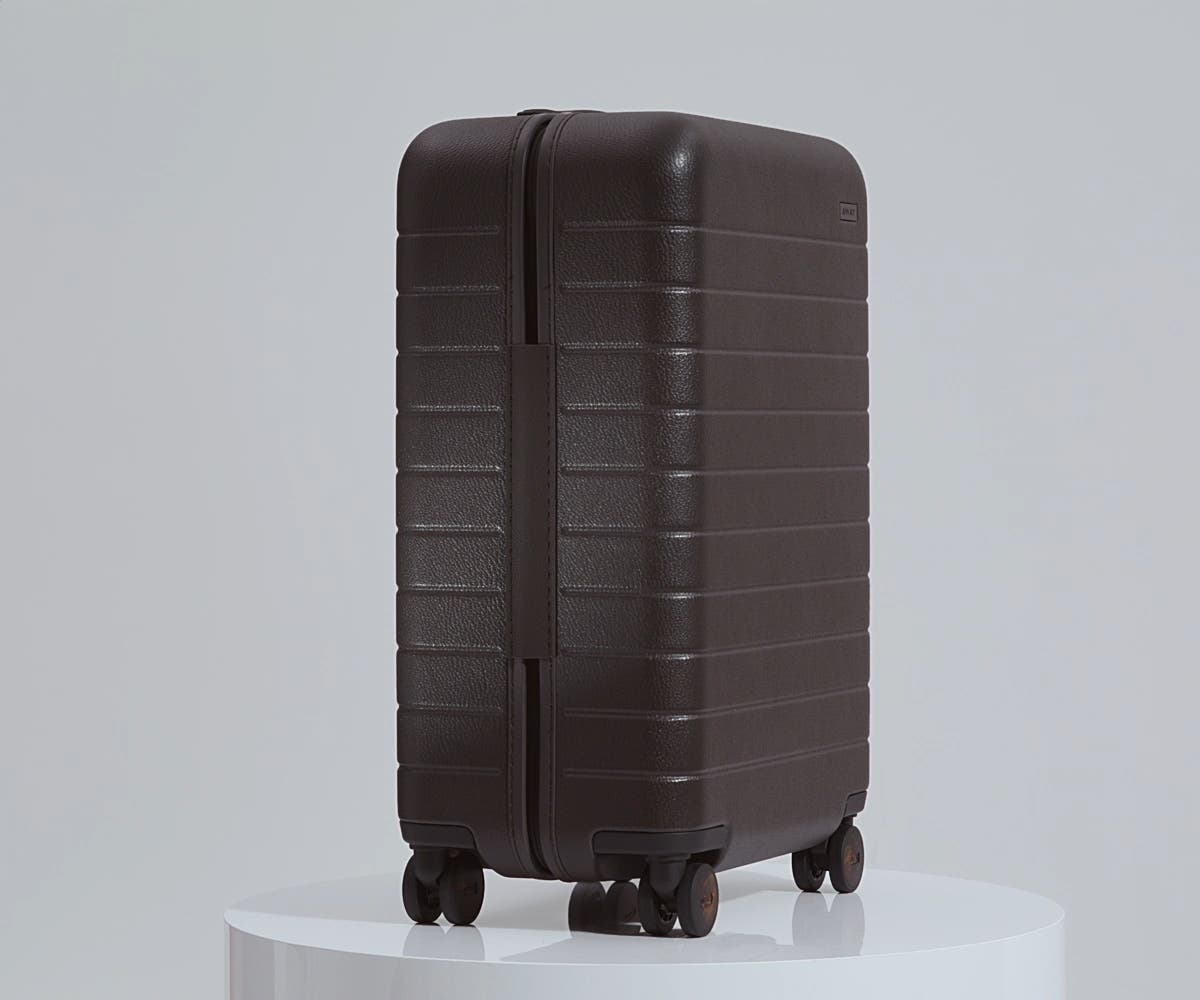 away-the-medium-valise-soute-marron-espresso-coque-dure image 3