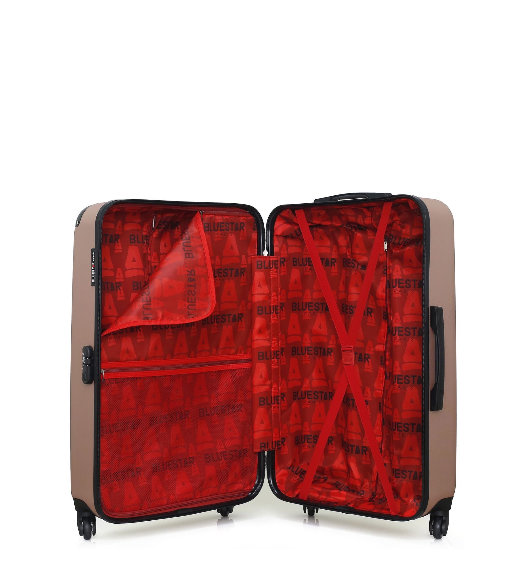 bluestar-bucarest-m-set-4-valises-rigides-gris-abs-95l image 3