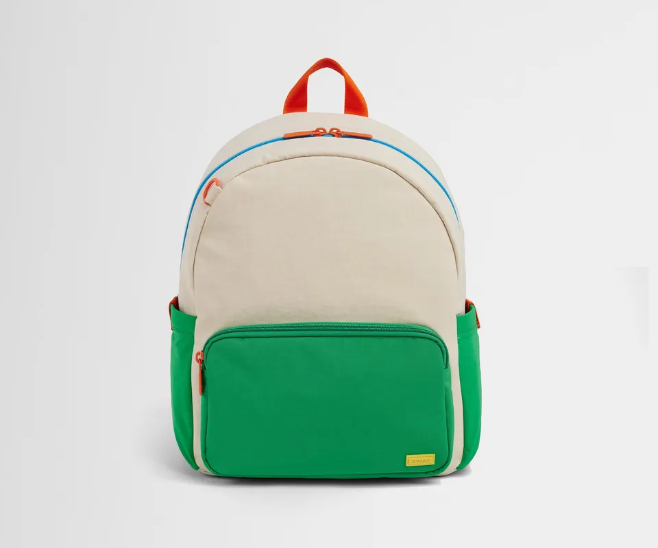 away-kids-sac-dos-enfant-marshmallow-white-nylon image 1