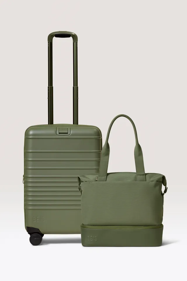 beis-travel-set-carry-on-starter-set-valises-olive-cabine image 1