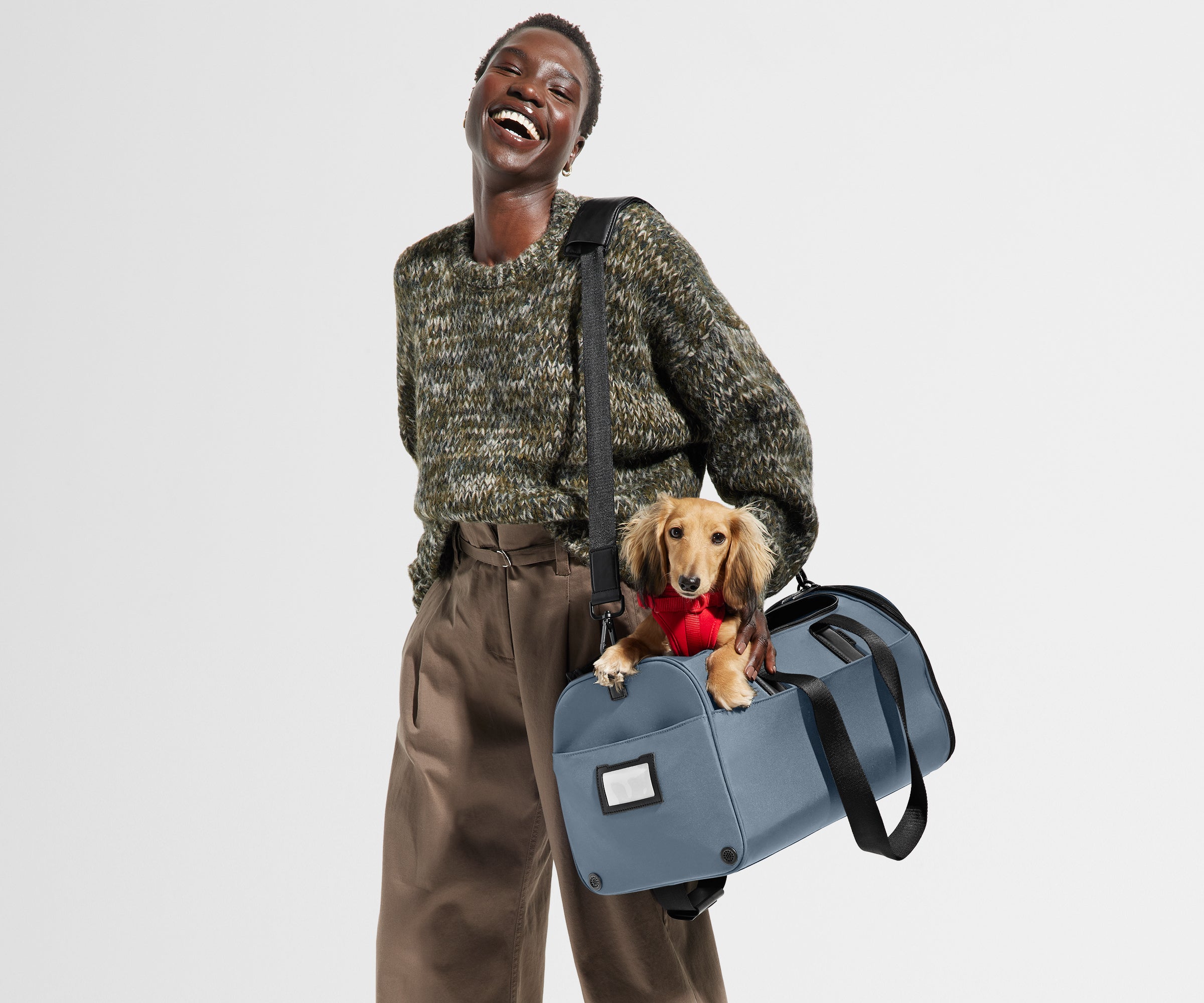 away-pet-carrier-sac-transport-animal-bleu-coast-blue image 3