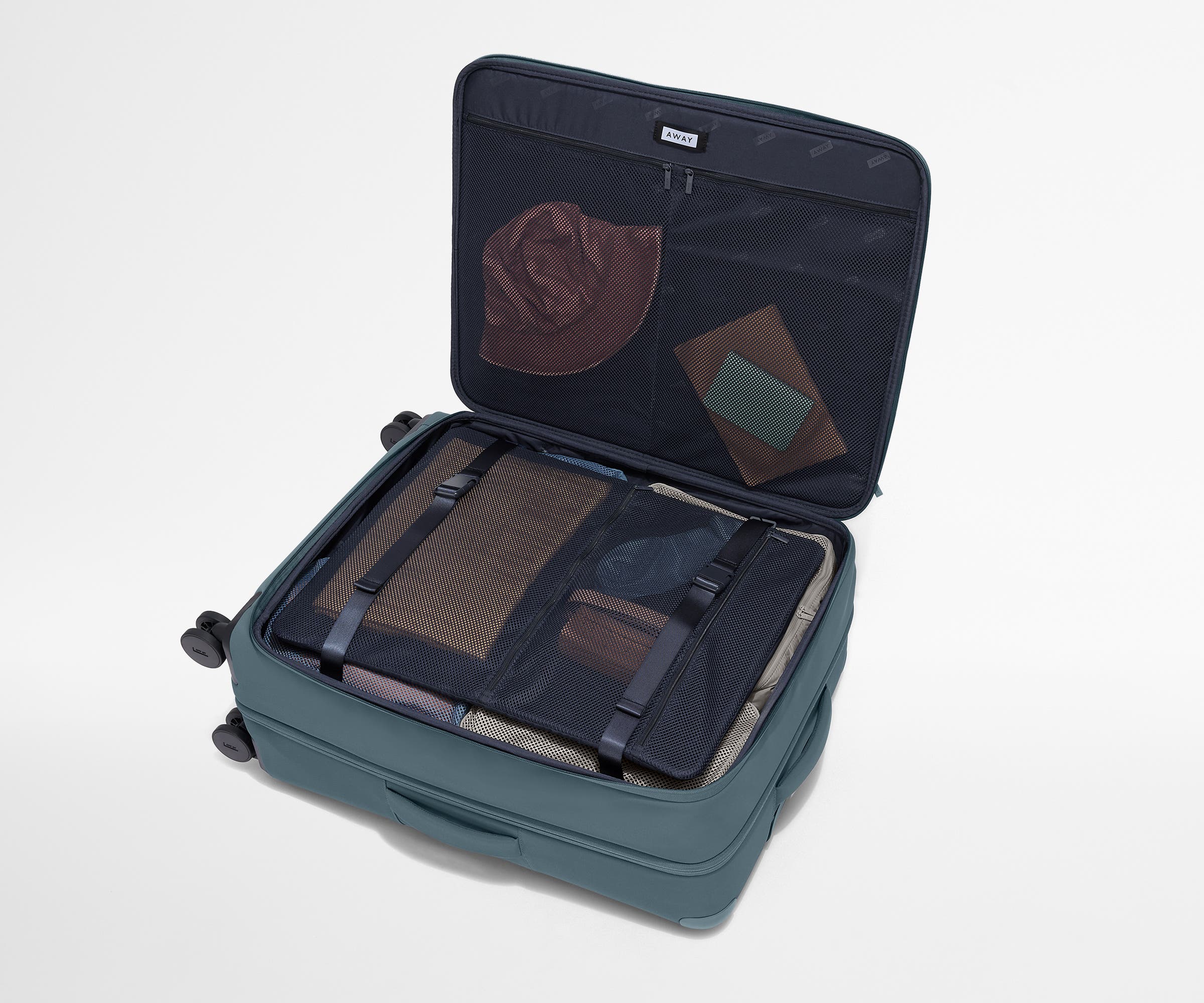 away-softside-valise-soute-large-coast-blue-bleu-nylon image 5