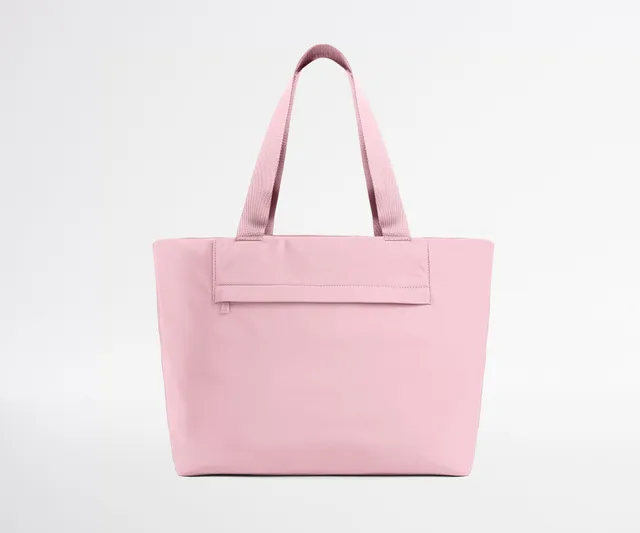 away-tote-bags-featherlight-tote-glacial-pink-tote-bag-16-pouces image 1