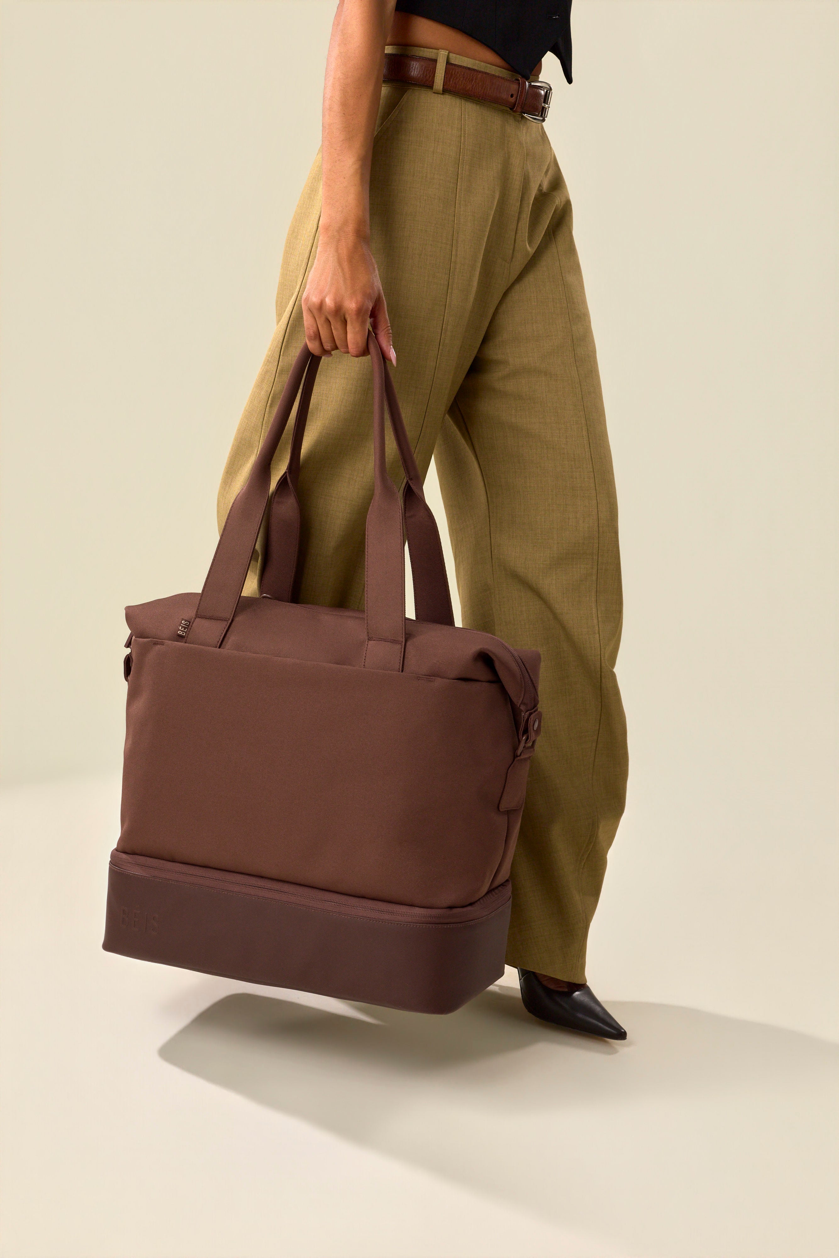 beis-travel-set-carry-on-starter-set-valises-marron-cabine image 5